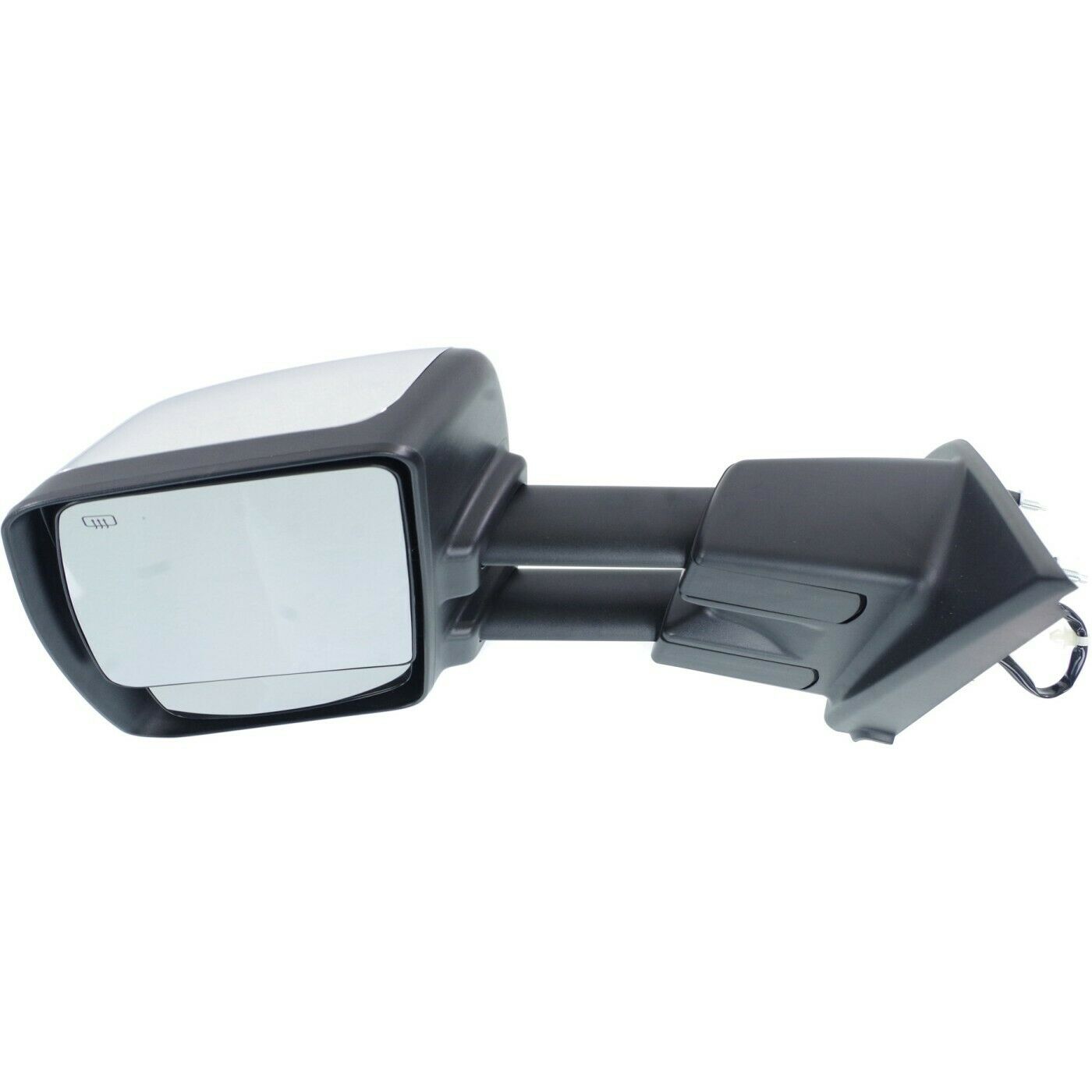 Power Heated Chrome Cap Mirror LH Left Driver For Nissan NV 1500 2500 3500