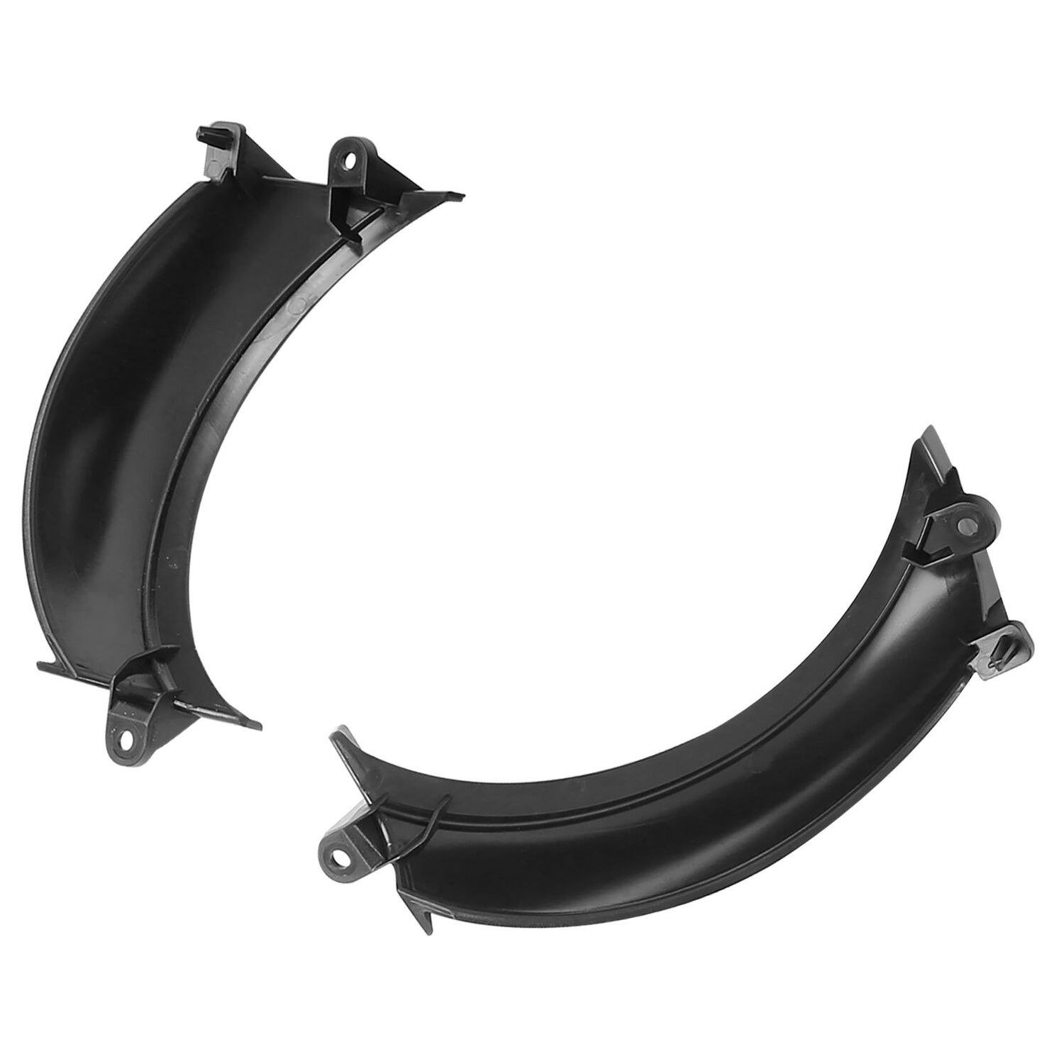 Black Front Headlight Fairing Vents For 14-23 Harley-Davidson Road Glide Fltrx
