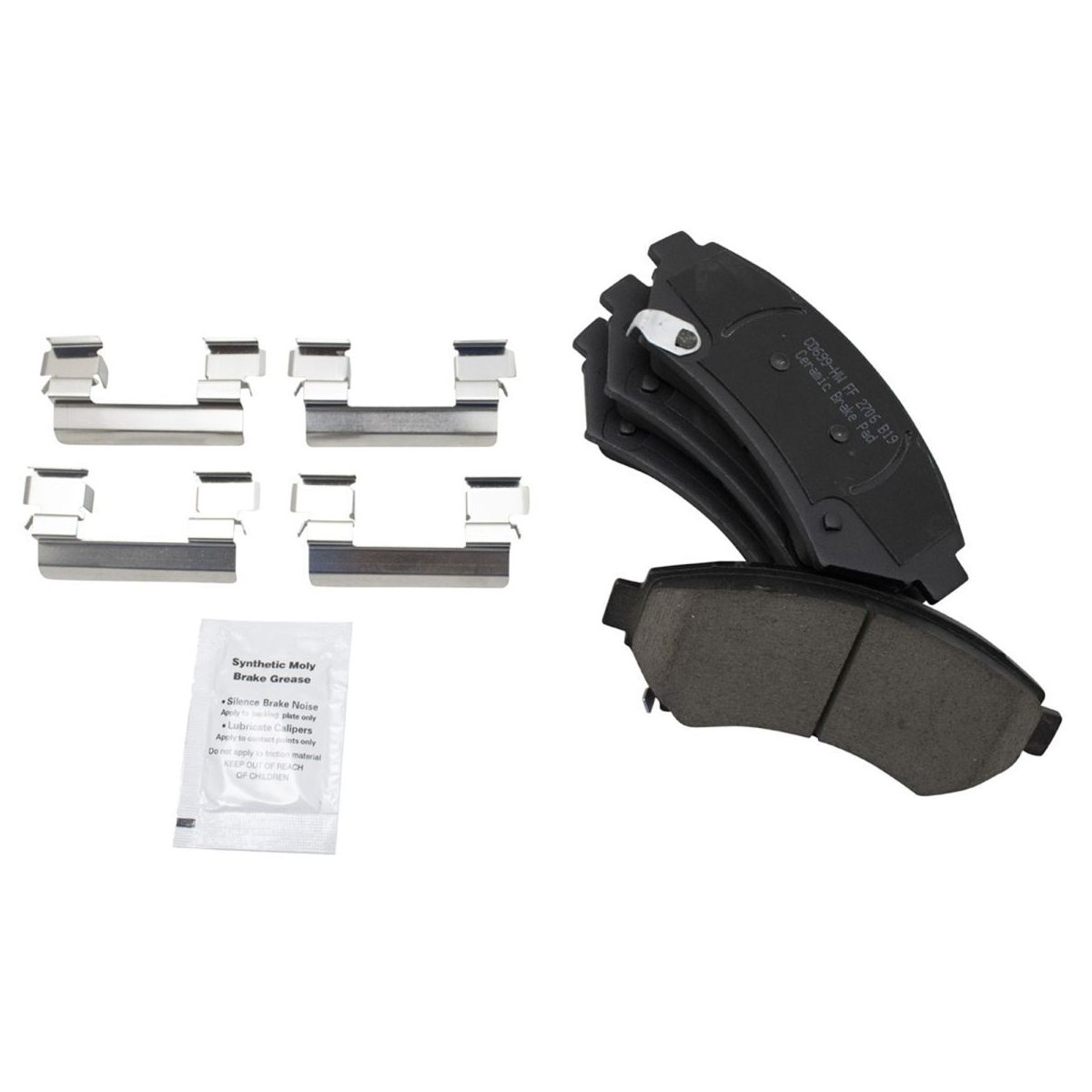 Ceramic Brake Pad For 97-05 Venture Rotor Drum & Shoe Front Rear Kit W/Fluids