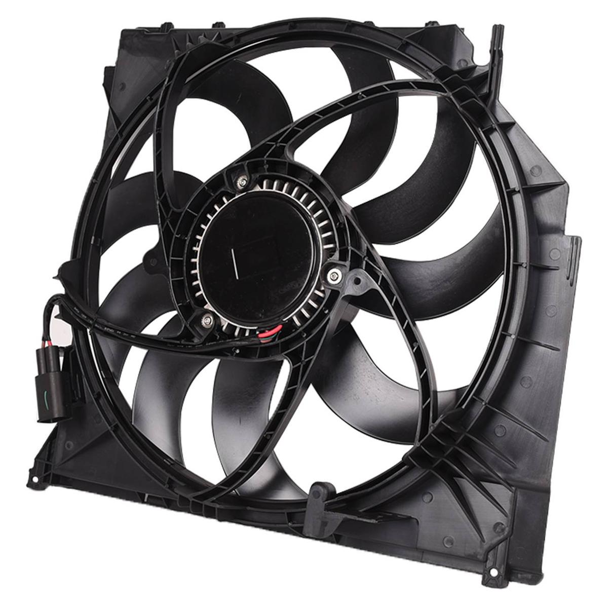 17113442089 Radiator Cooling Fan Brushless Motor 600W For 2004-10 BMW X3 E83 X3