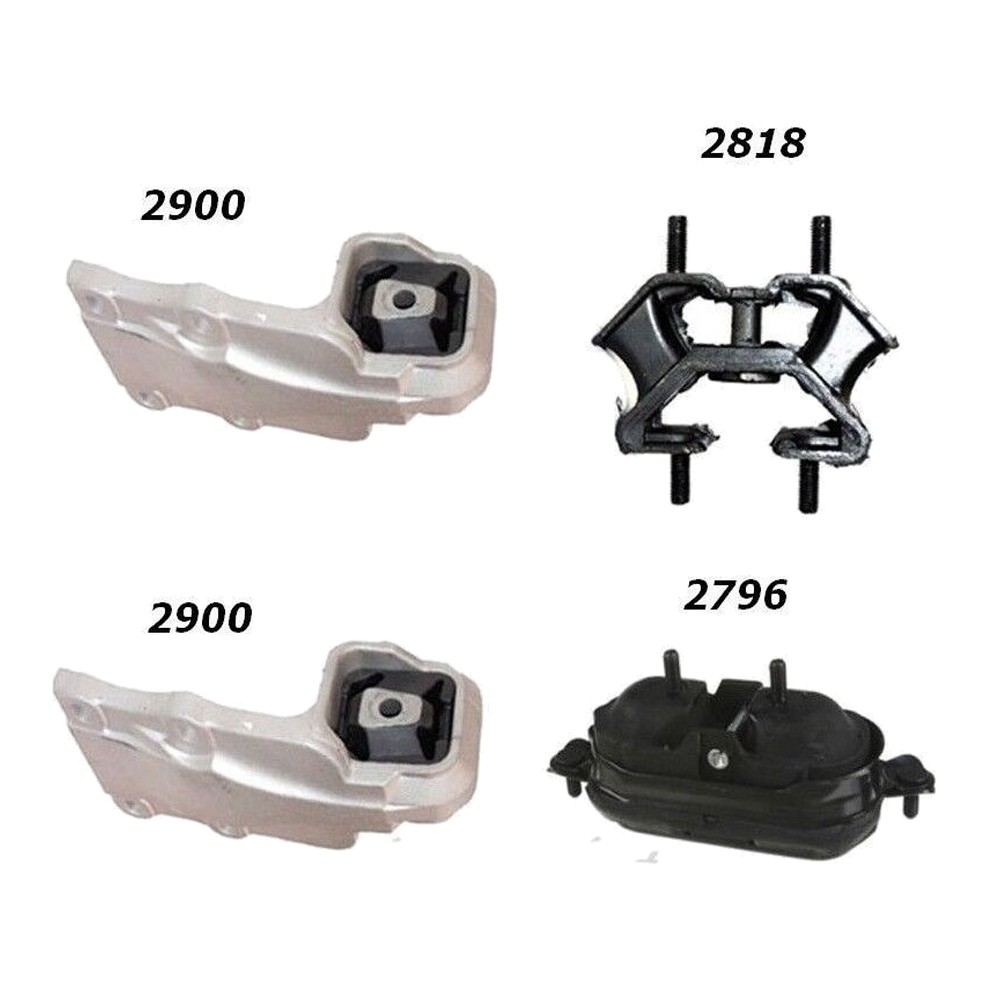 Engine Motor & Trans Mounts 4PCS V6-3.4L AUTO