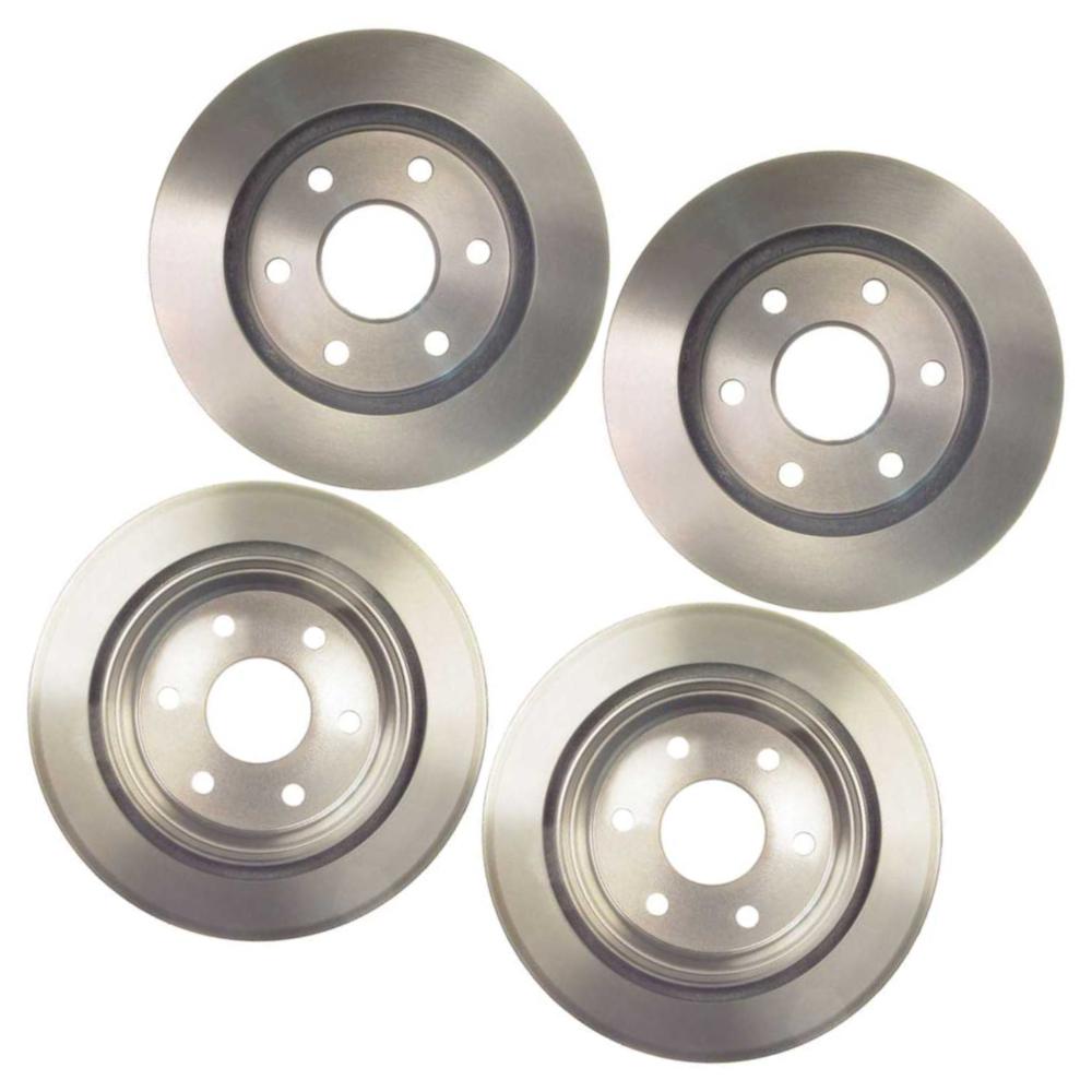 For 1999-2006 GMC Sierra Silverado 1500 2000 2001 Tahoe Front Rear Brake Rotors