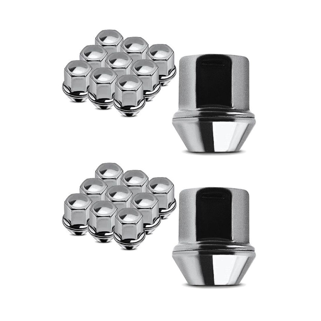 20 PCS - Wheel Lug Nut For Land Rover Discovery Sport Rover Evoque Velar Jaguar