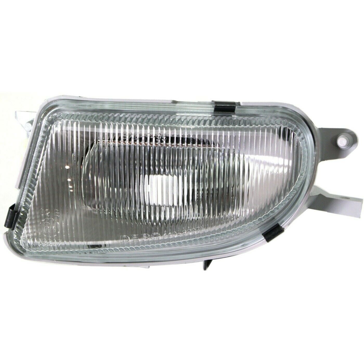 Set Of 2 Clear Lens Fog Light For Benz C-CLK-E-SLK Class LH & RH W/ Bulbs