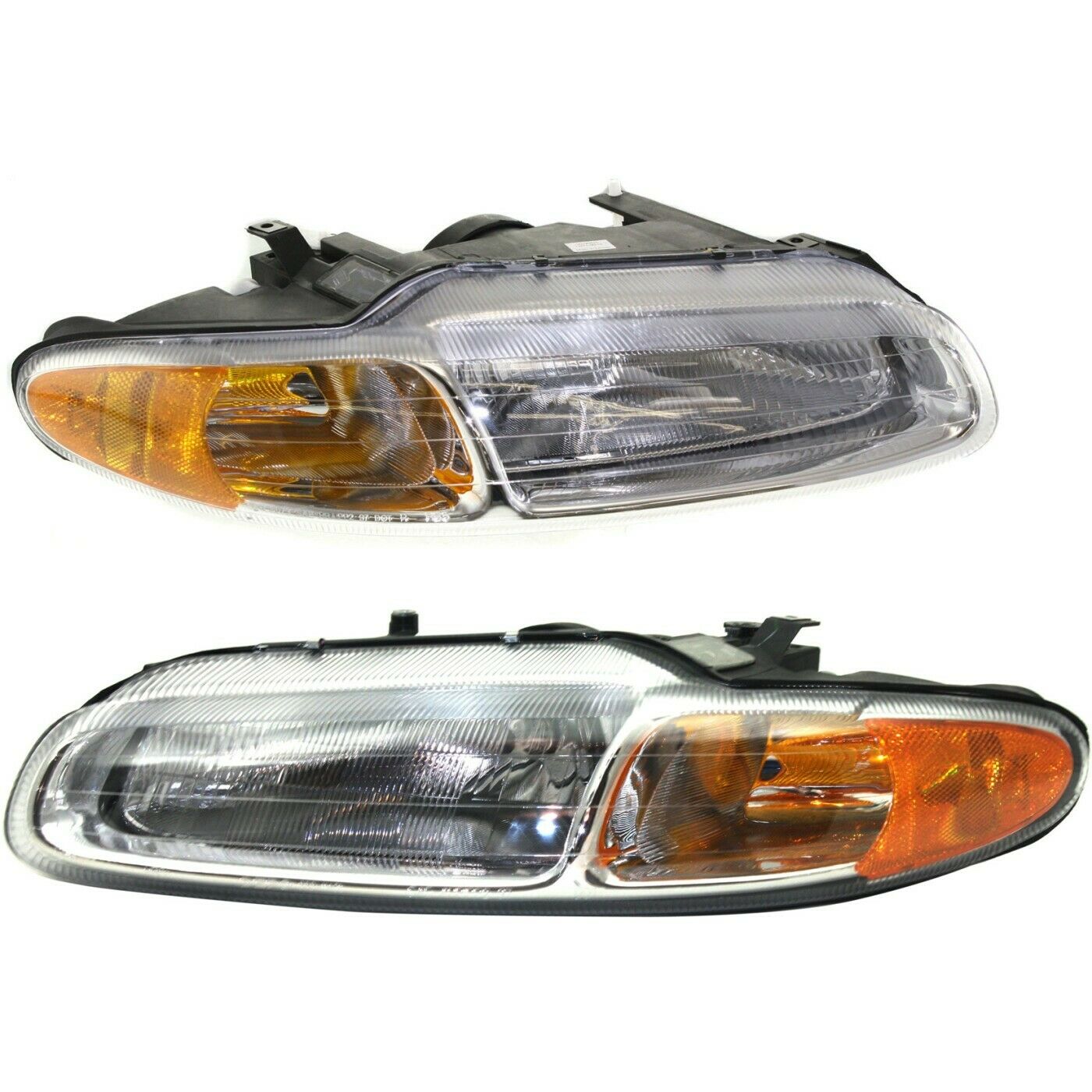 Headlight Set For 96-00 Sebring Convertible Convertible Left And Right With Bulb