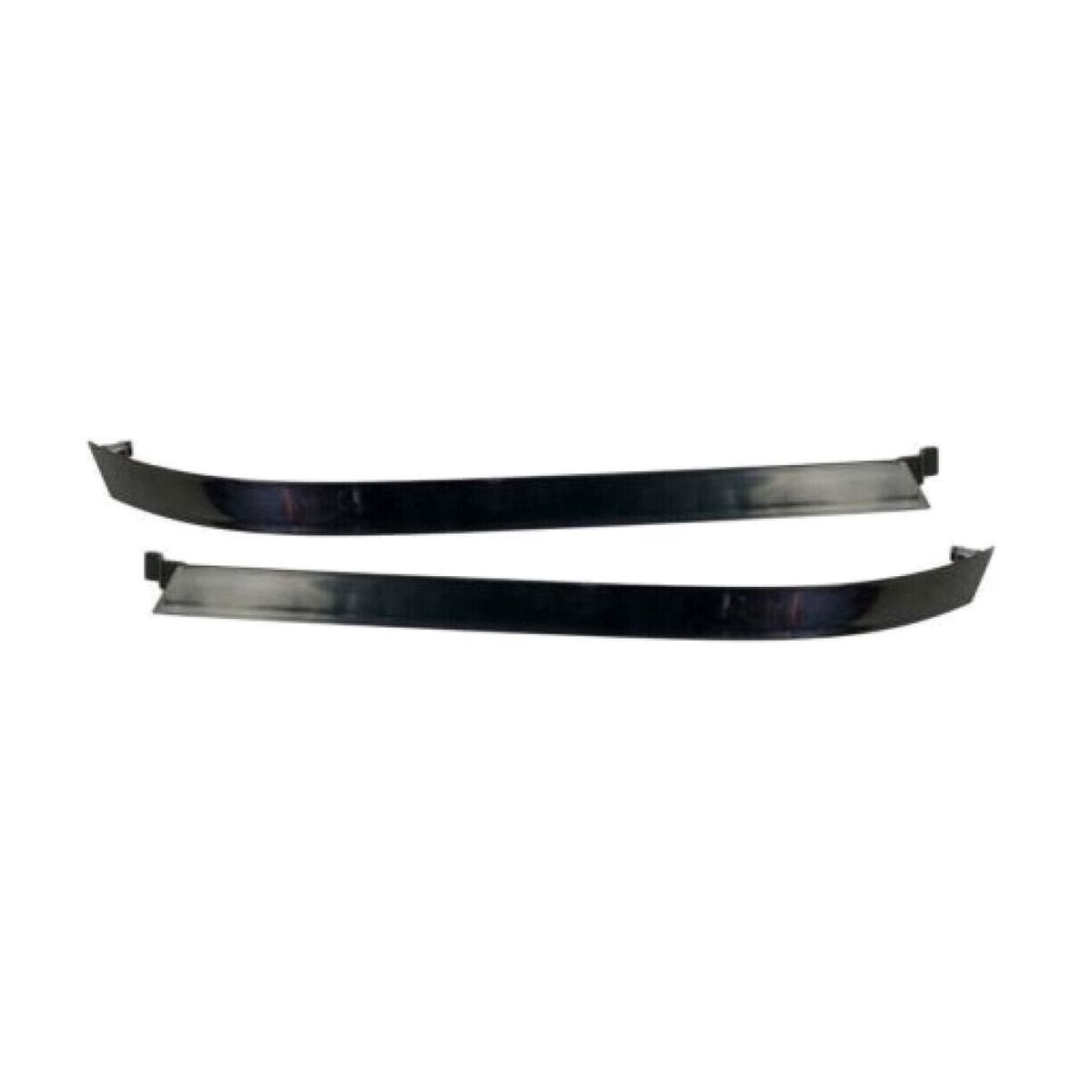 Fits Honda Pilot Bumper Trim 2003 2004 2005 Left And Right Pair Front Black