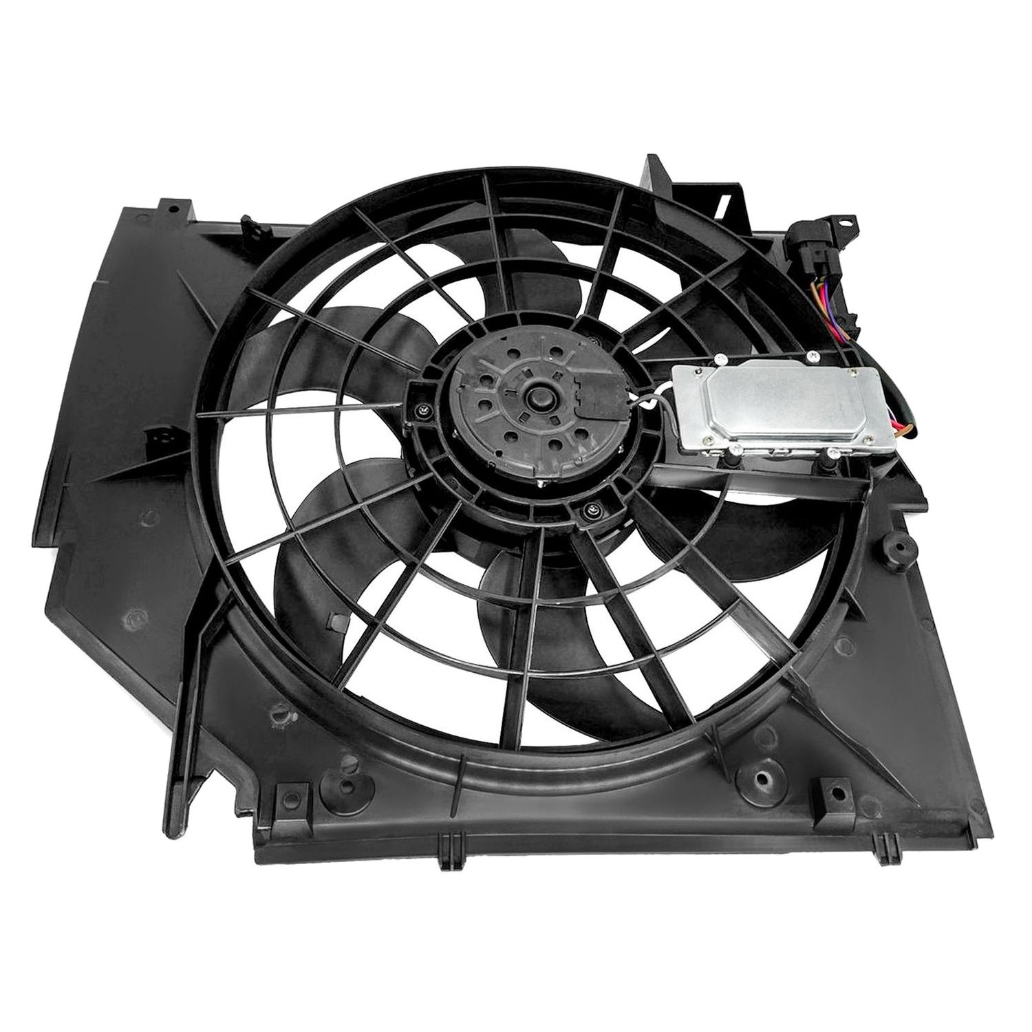 Radiator Cooling Fan Assembly For 2001-2005 BMW 330Ci Base Convertible E46