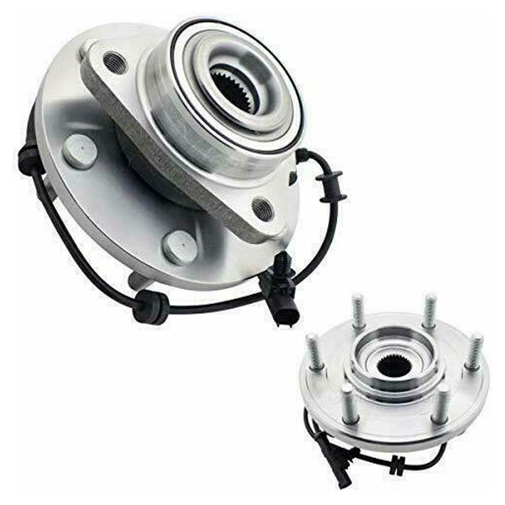 4WD Front Wheel Bearing And Hub Assembly Pair For 2012-2015 Nissan Armada Titan