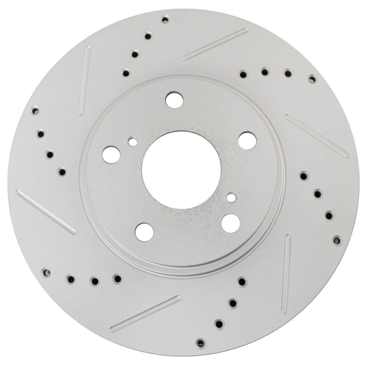 Brake Rotor Drilled & Slotted G-Coated Front Kit