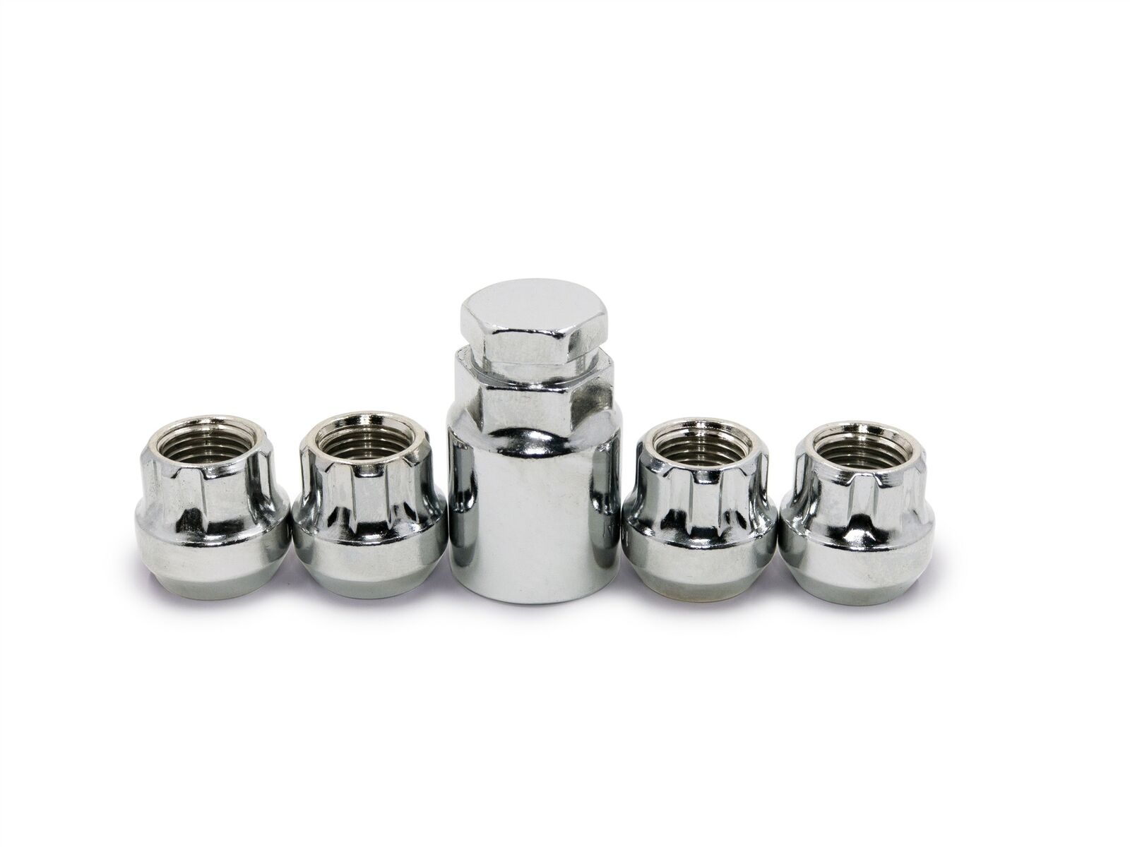 4 Sets Of - Lug Wheel Lock Nuts 9/16-18 Open End Bulge Acorn Locking Lugs