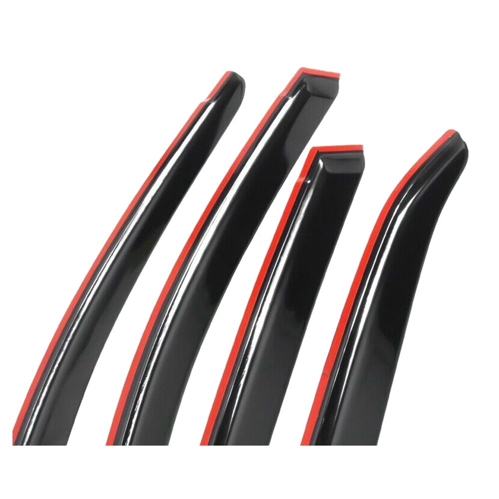 Fits 14-19 Toyota Corolla Sedan 4-Door Acrylic Window Visors Sun Rain Guard 4PCS