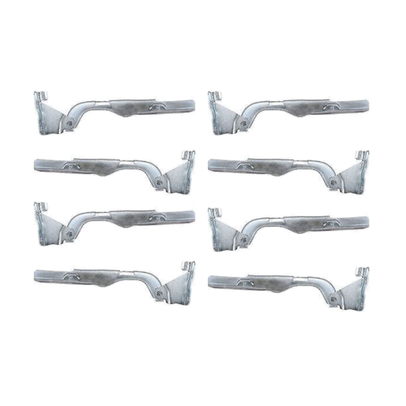 8 PCS - Set Hood Hinges Driver & Passenger Side F150 Truck Left Right F-150