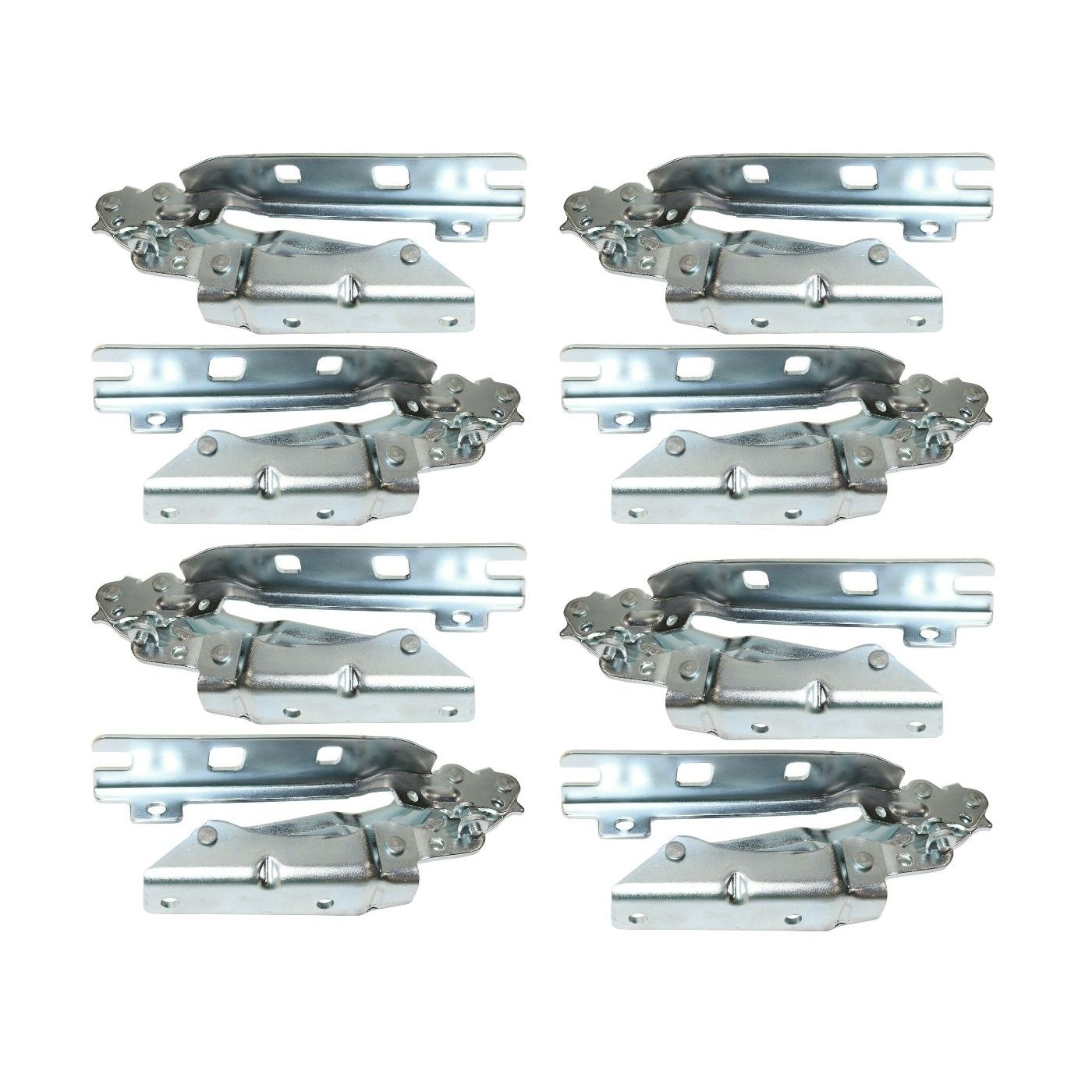 8 PCS - Hood Hinges Set Driver & Passenger Side For GTI Golf Jetta R LH RH