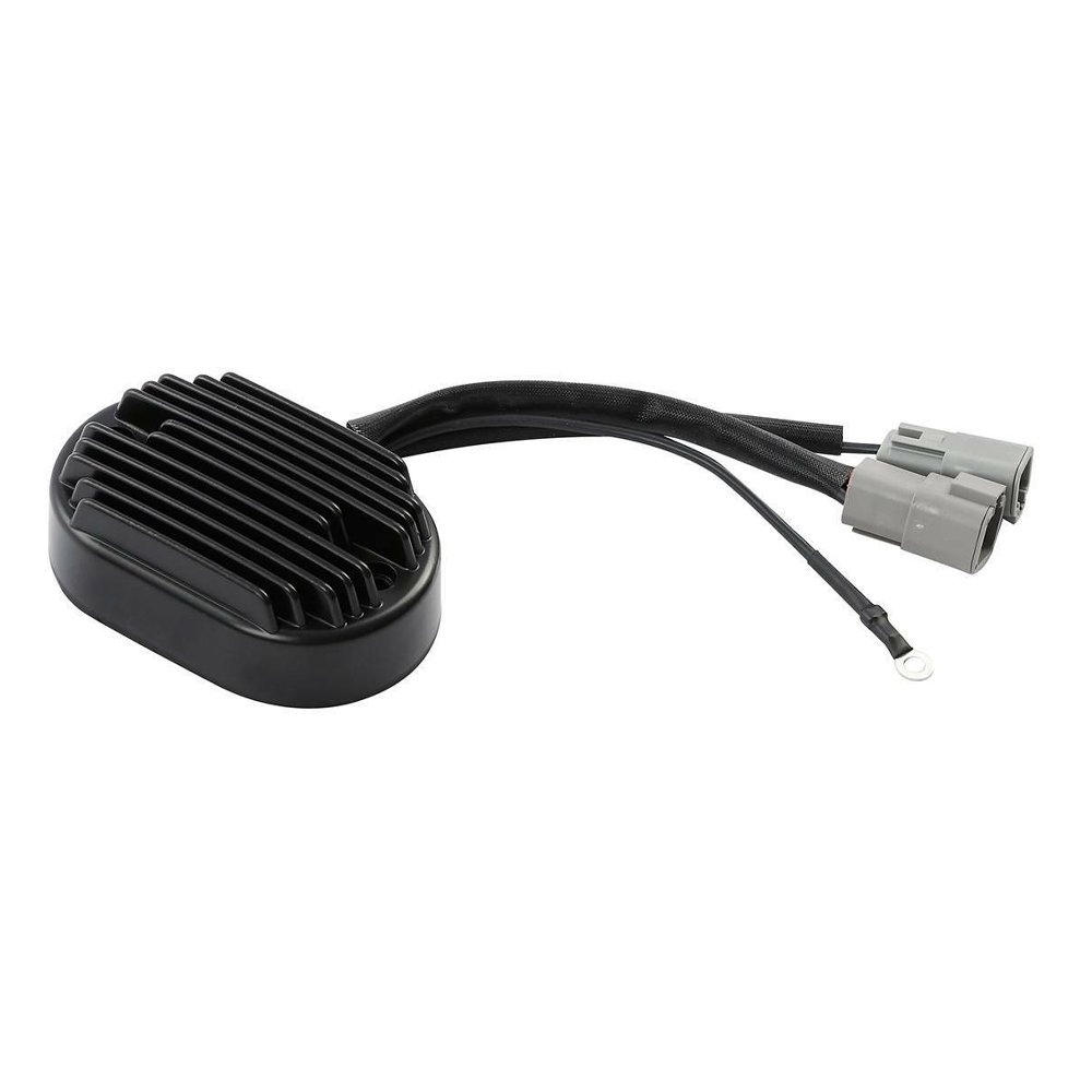 Black Voltage Regulator Rectifier Fit For Harley-Davidson Harley Softail Deluxe