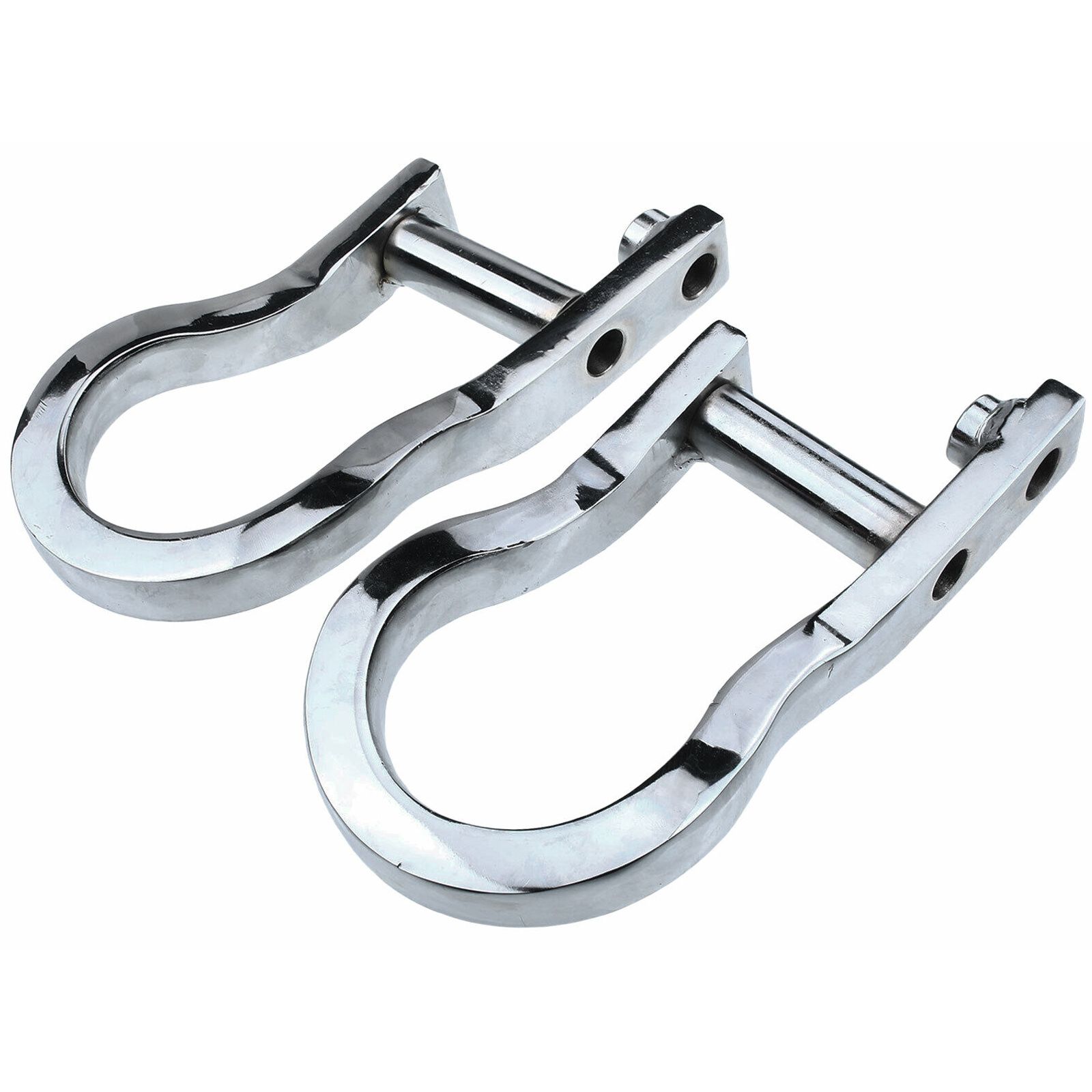 3 Sets Of - Chrome Tow Hooks For Chevrolet GMC Silverado Sierra 1500 2007-2019