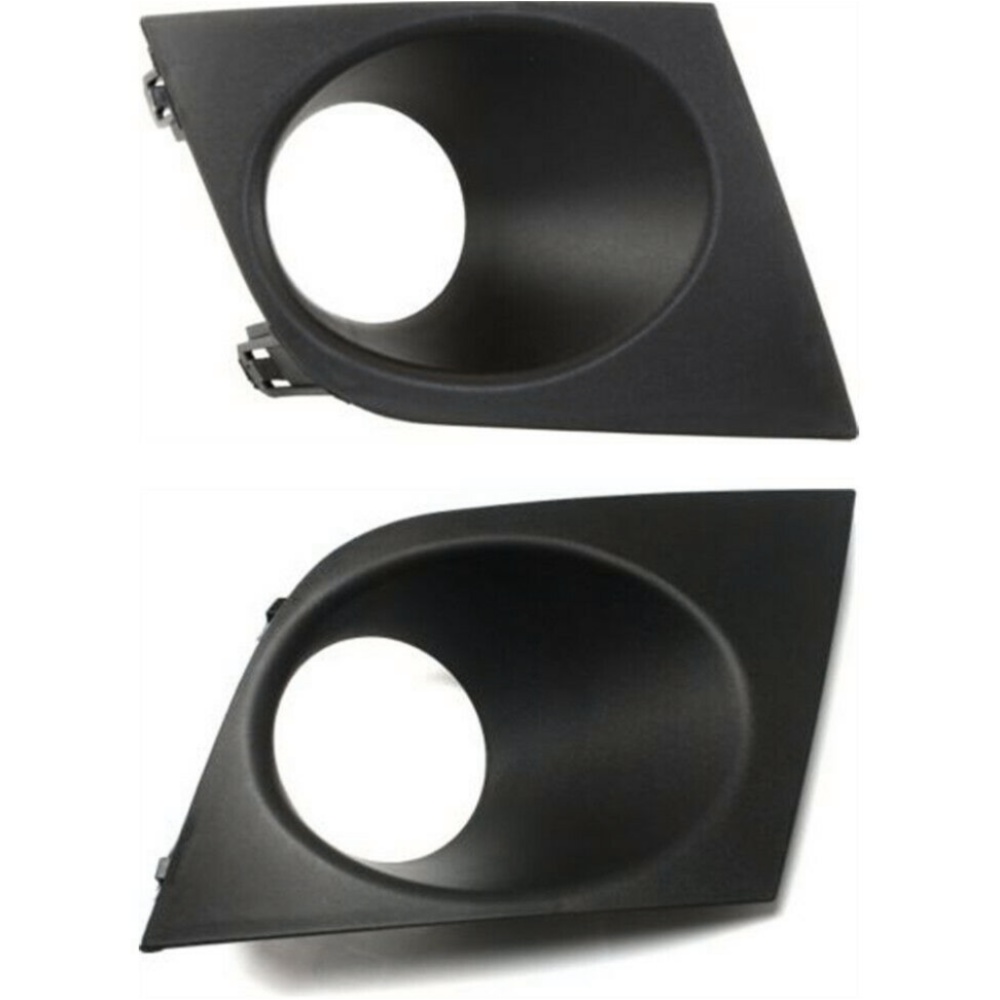 2 Sets Of - Fog Light Trim Set For 2007-2012 Nissan Versa Left & Right W/ Fog Light