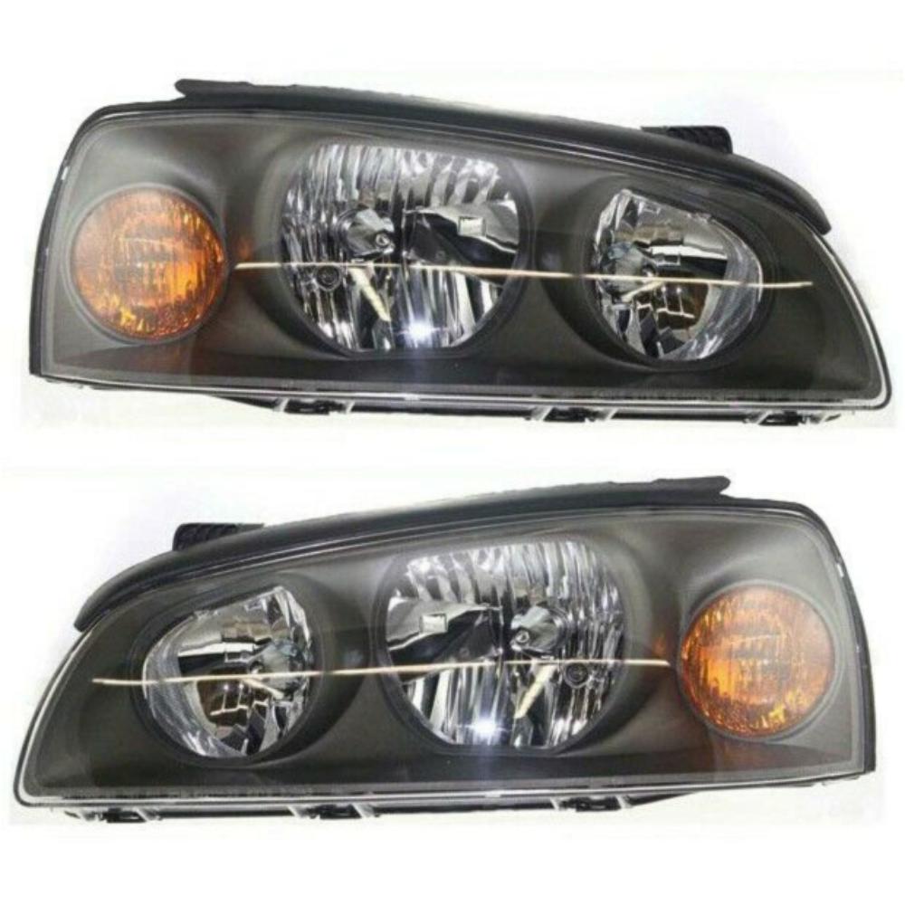 Headlight Set For 2004-06 Elantra Left And Right With Bulb 2Pc
