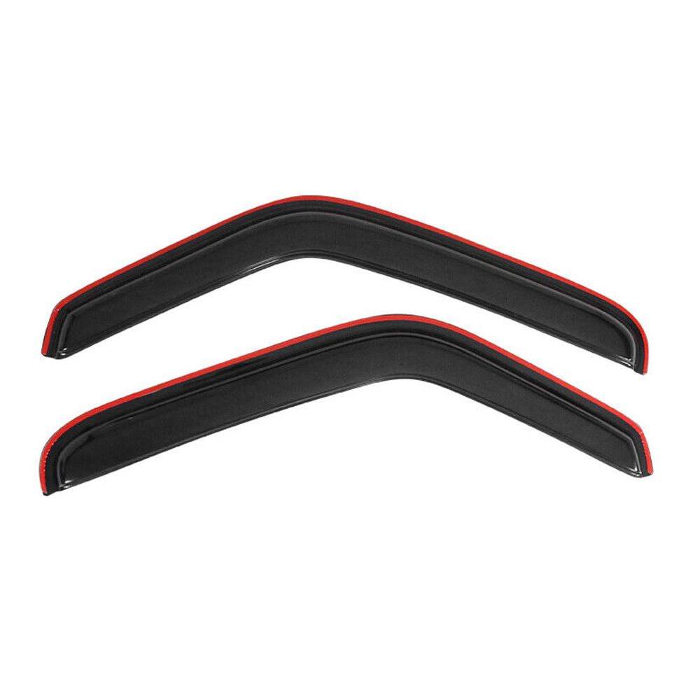 2 Sets Of - Fits 93-11 Ford Ranger In Channel Window Visors Rain Sun Guard Vent Set