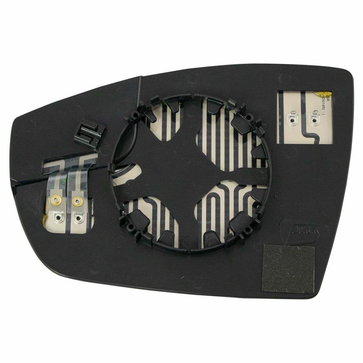 Power Heated Spotter Mirror Glass Mounting Base Passenger Side For C-Max Escape