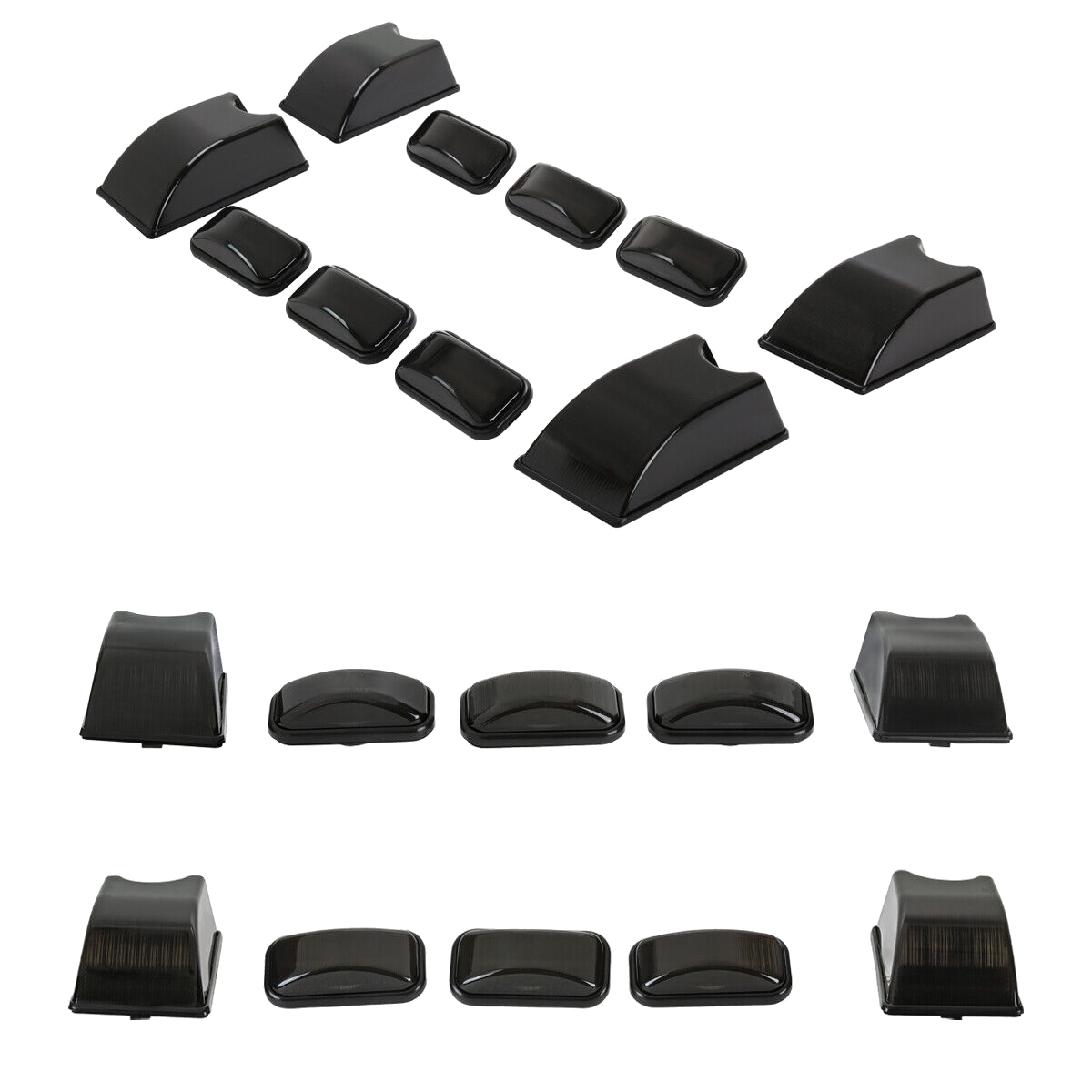10PC Smoke Marker Lights / SUT LED Cab Roof Top Lamps