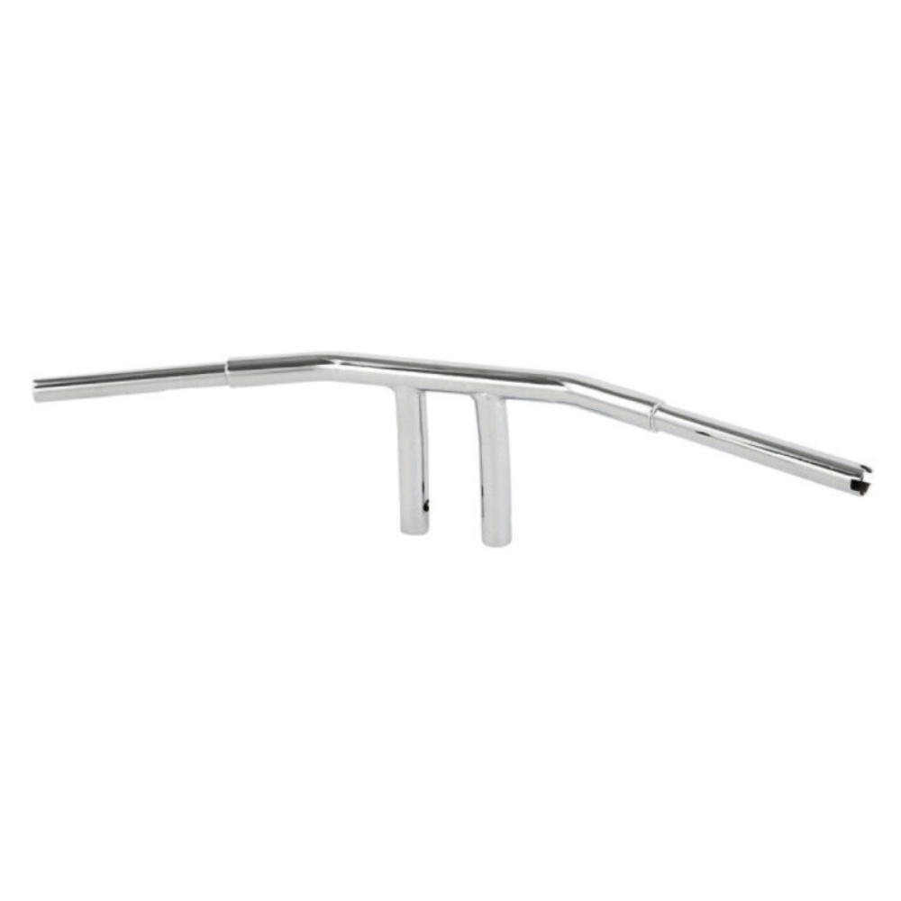 Chrome 1-1/4" Fat 8"Rise T-Bar Handlebar For Harley-Davidson Road Drag Bar