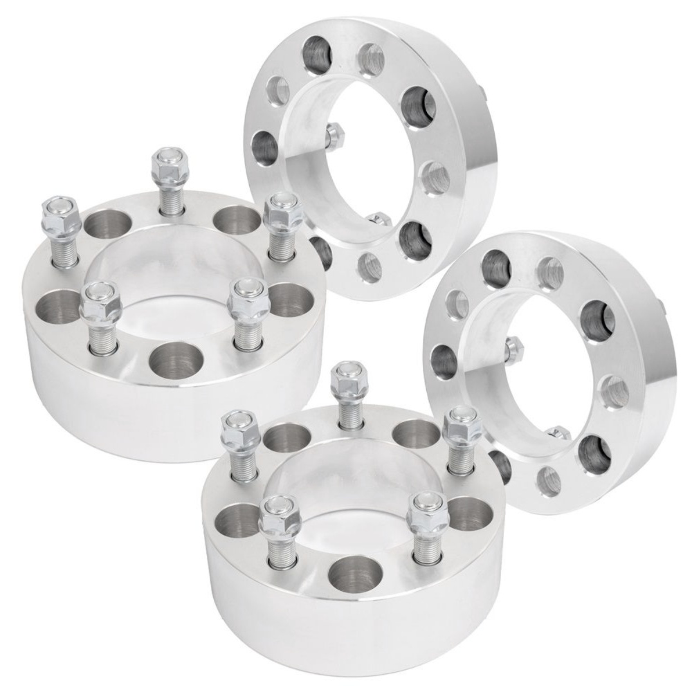 (4) 2" Wheel Spacers Adapters 5Lugs 5x4.5 For Ford Jeep Lincoln Mercury