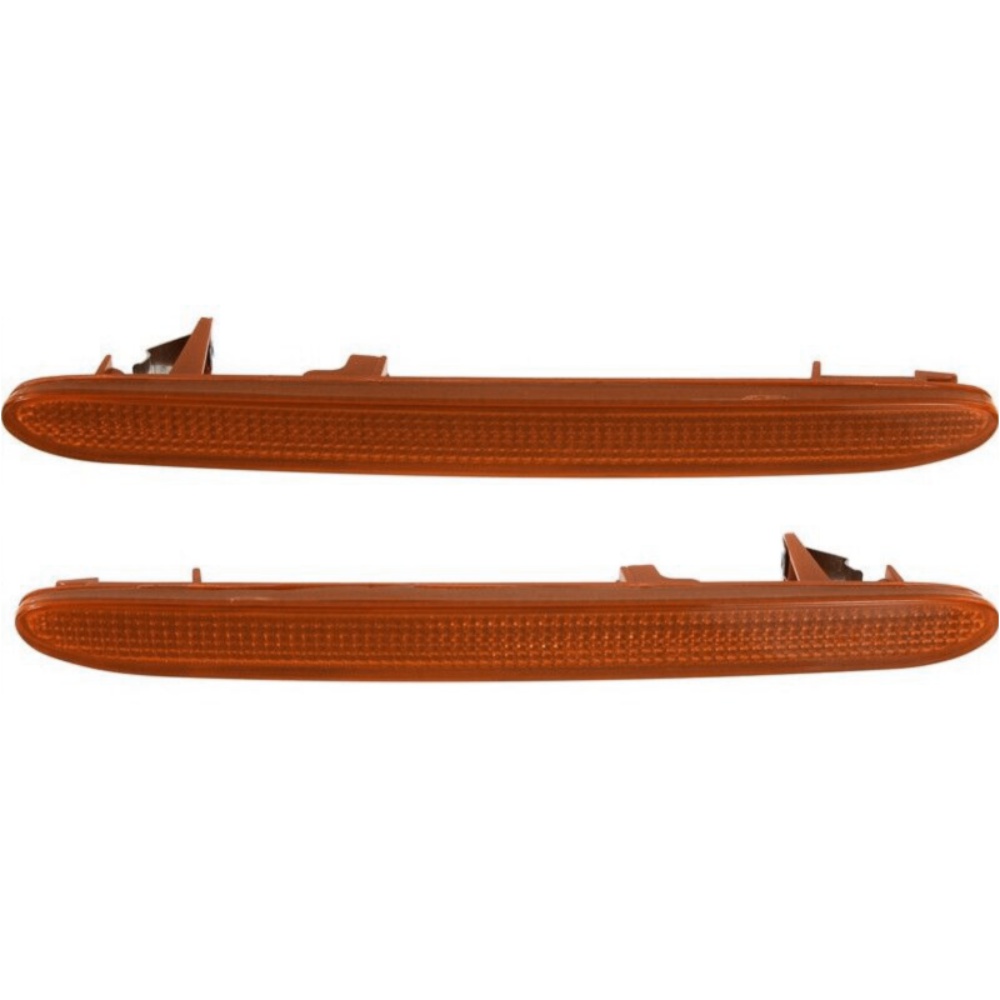 Bumper Reflector For Acura TSX Honda CR-V Element Set Of 2 Rear Left And Right