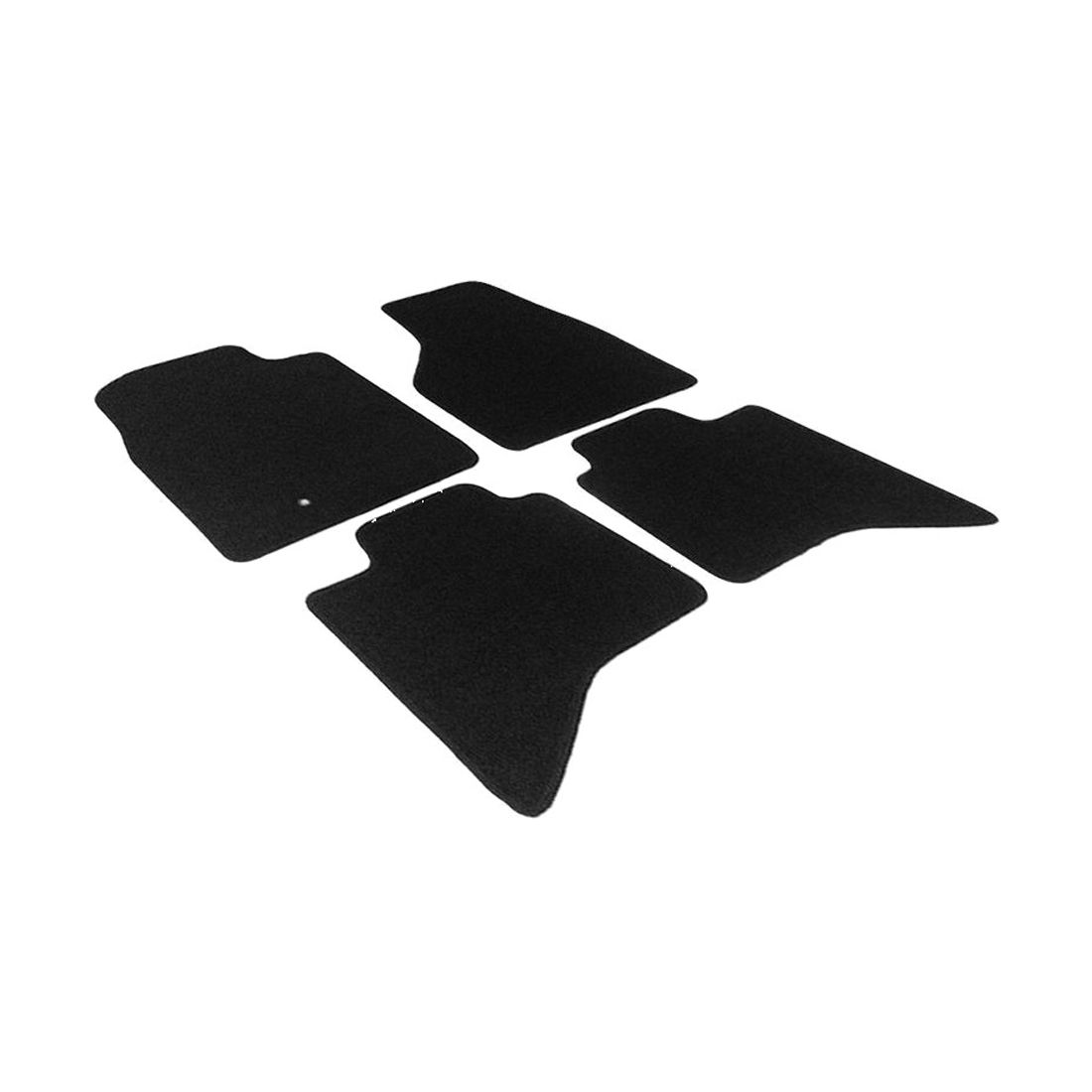 For 2011-2012 2500 2Dr 4Dr OE Factory Fitment Car Floor Mats Front & Rear Nylon