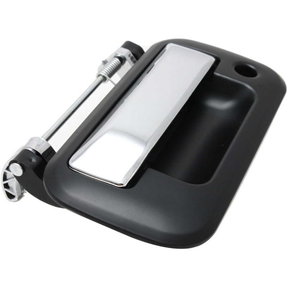 Tailgate Handle For Ford Lincoln Chrome Lever Smooth Housing Exterior
