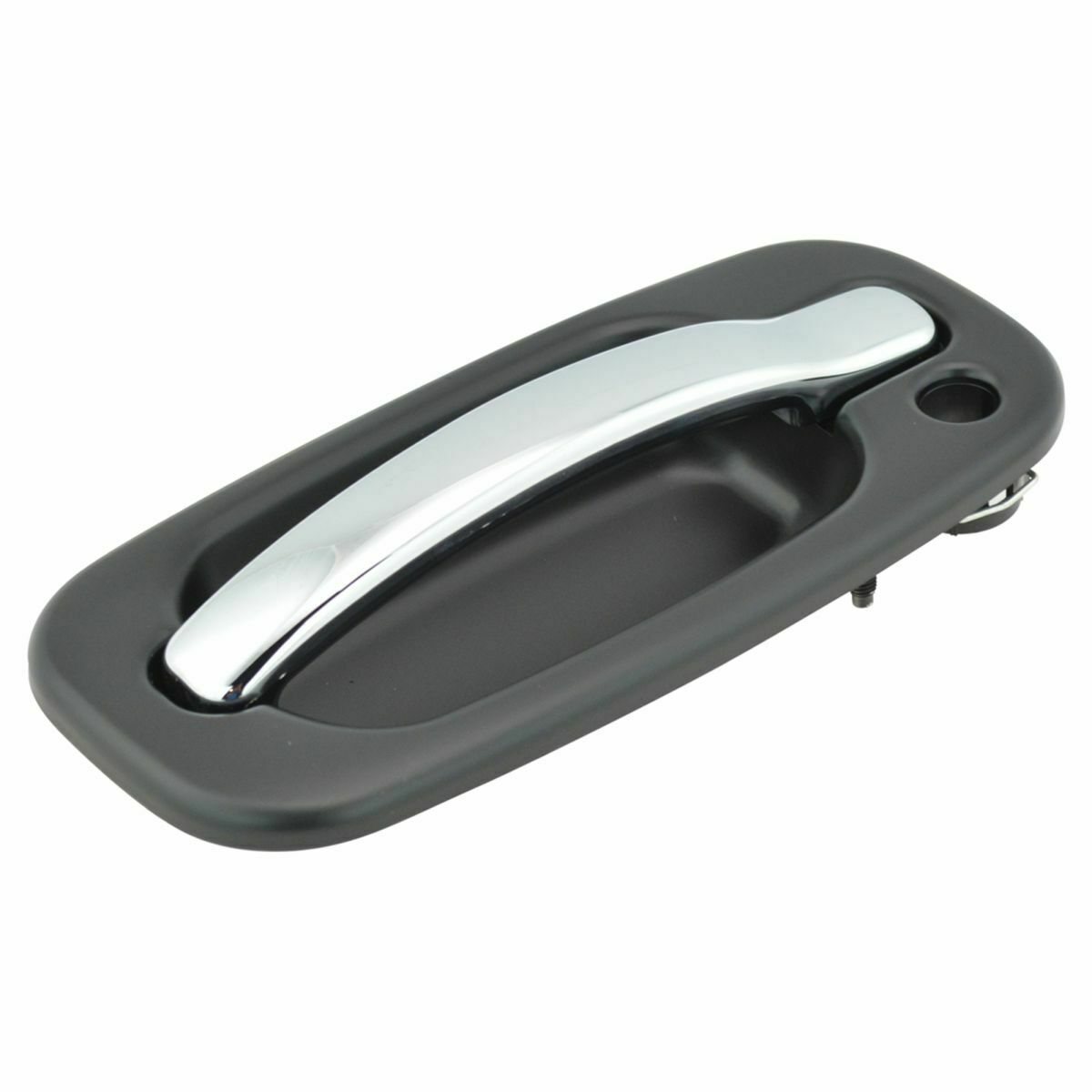 Chrome Black Exterior Door Handle Front Set For Cadillac Chevrolet GMC Truck