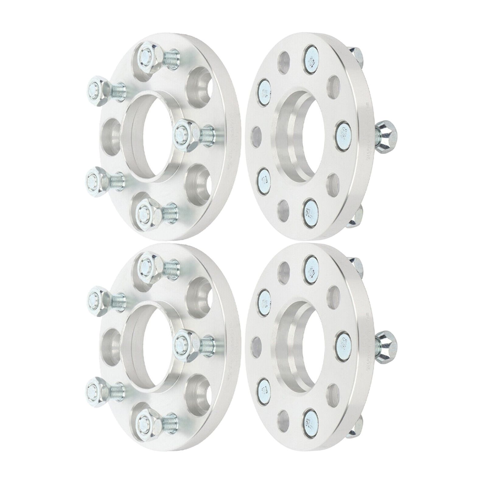 For 14-19 NV200 Mini Passenger Van 4Pcs 15mm 5x4.5 Hubcentric Wheel Spacers