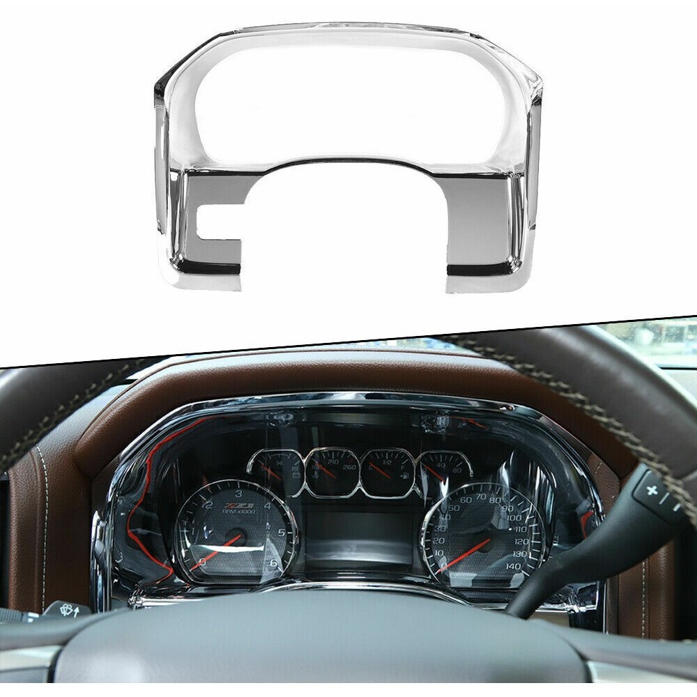 Dashboard Instrument Cover Trim / Chrome