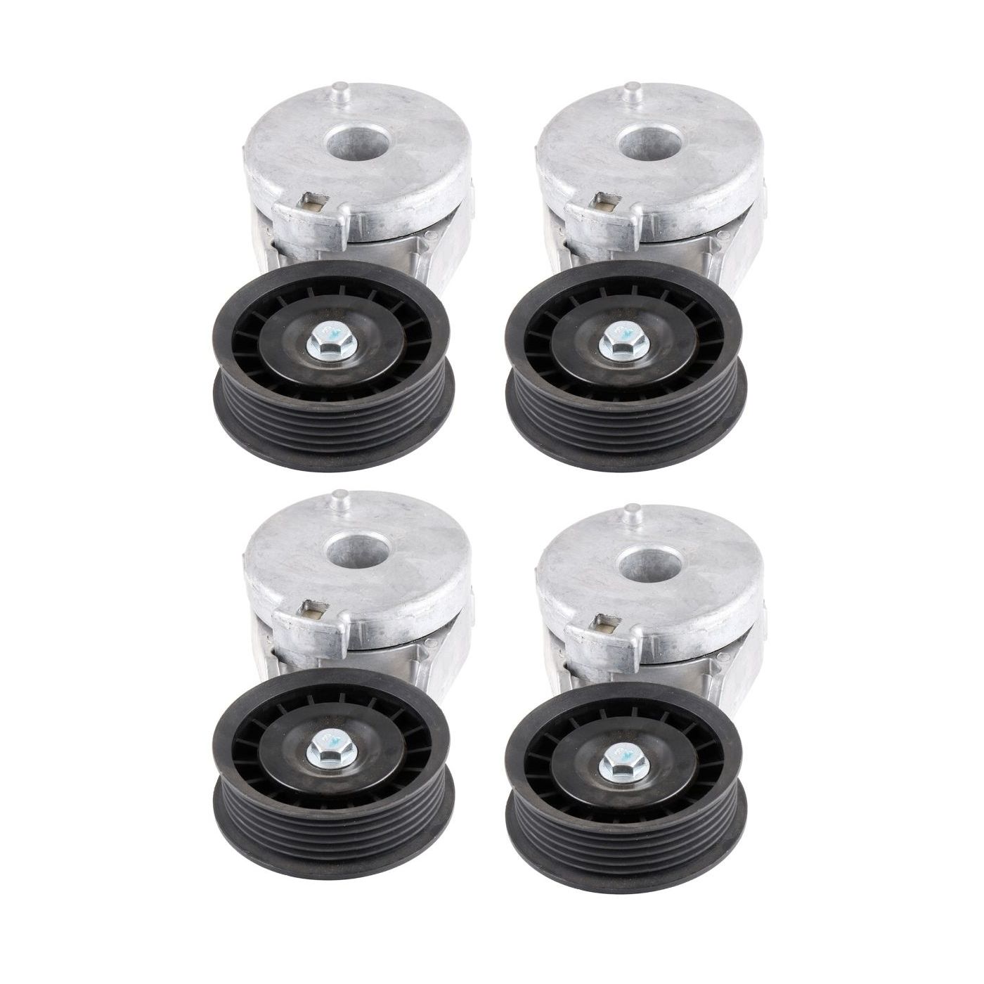 4 Sets Of - Serpentine Belt Tensioner Kit For Buick Chevrolet Oldsmobile Pontiac