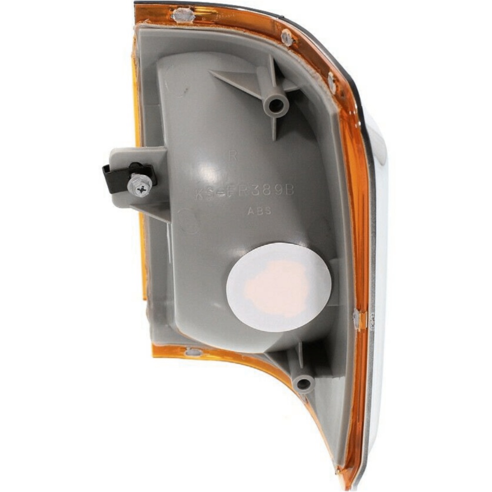 2 Sets Of - Corner Light For 87-91 Ford F-150 F-250 W/ Chrome Trim Passenger Side