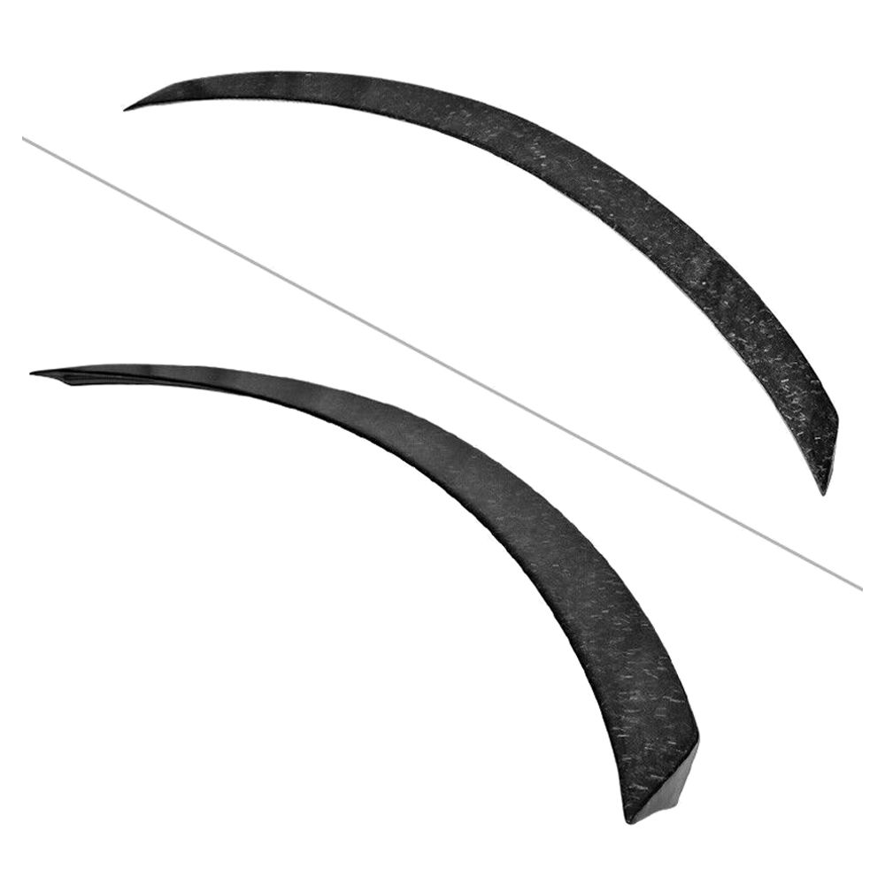 For 15-21 Benz W205 C Class Sedan ML Style Forged Carbon Fiber Trunk Spoiler 1PC