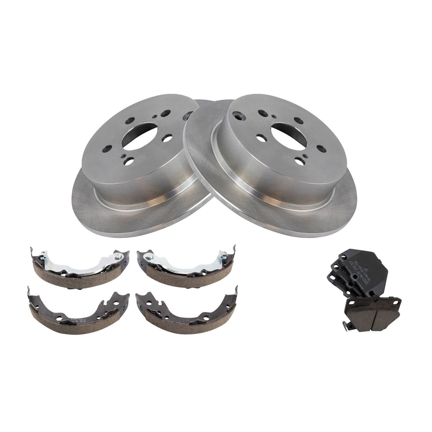 For Pontiac 2003-2006 Vibe Toyota 2000-2005 Celica Rear Brake Pad & Rotor Kit