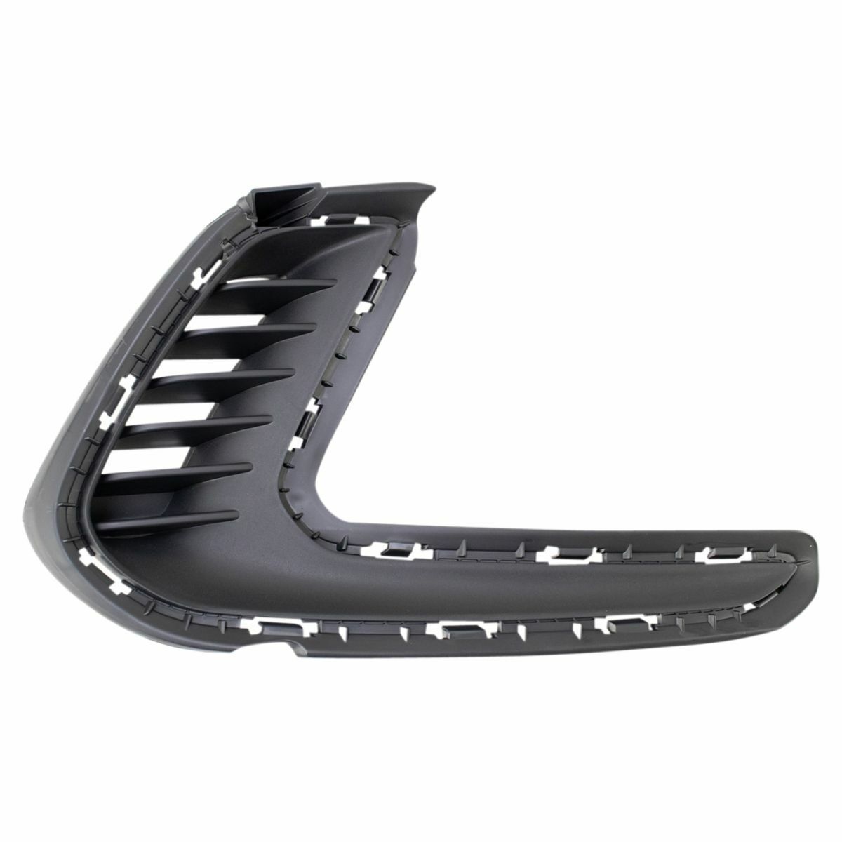 Front Bumper Fog Light Hole Cover Insert Set Left/Right Sides For 17-18 Elantra