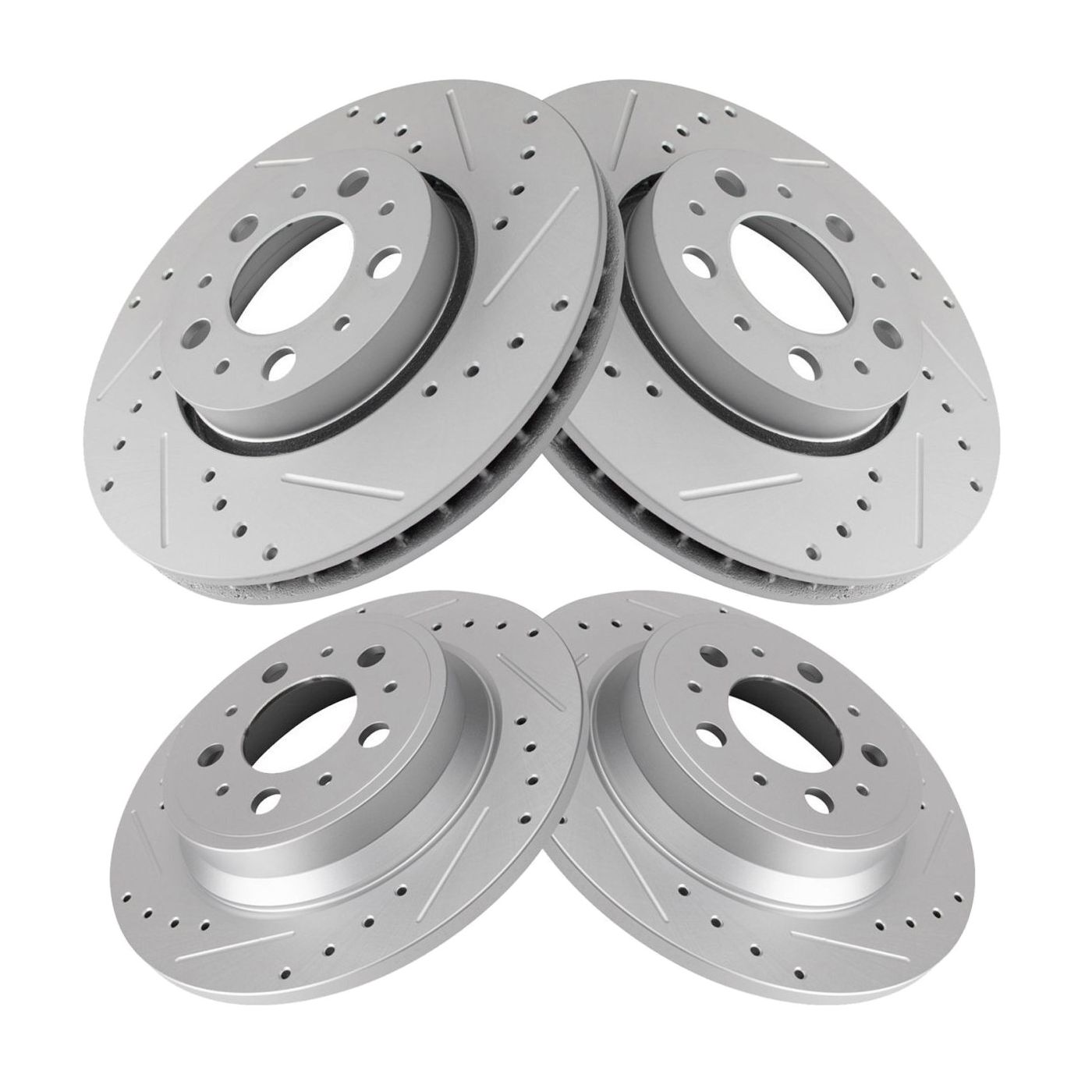 For 2004-2005 Volvo S60 2.5T AWD Sedan Drilled Brake Rotor Set