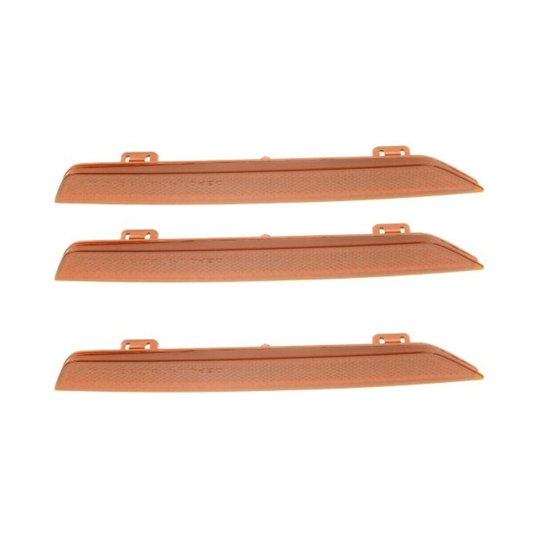 3 Sets Of - Bumper Reflector For 2011-2017 Honda Odyssey Mini Passenger Van Rear