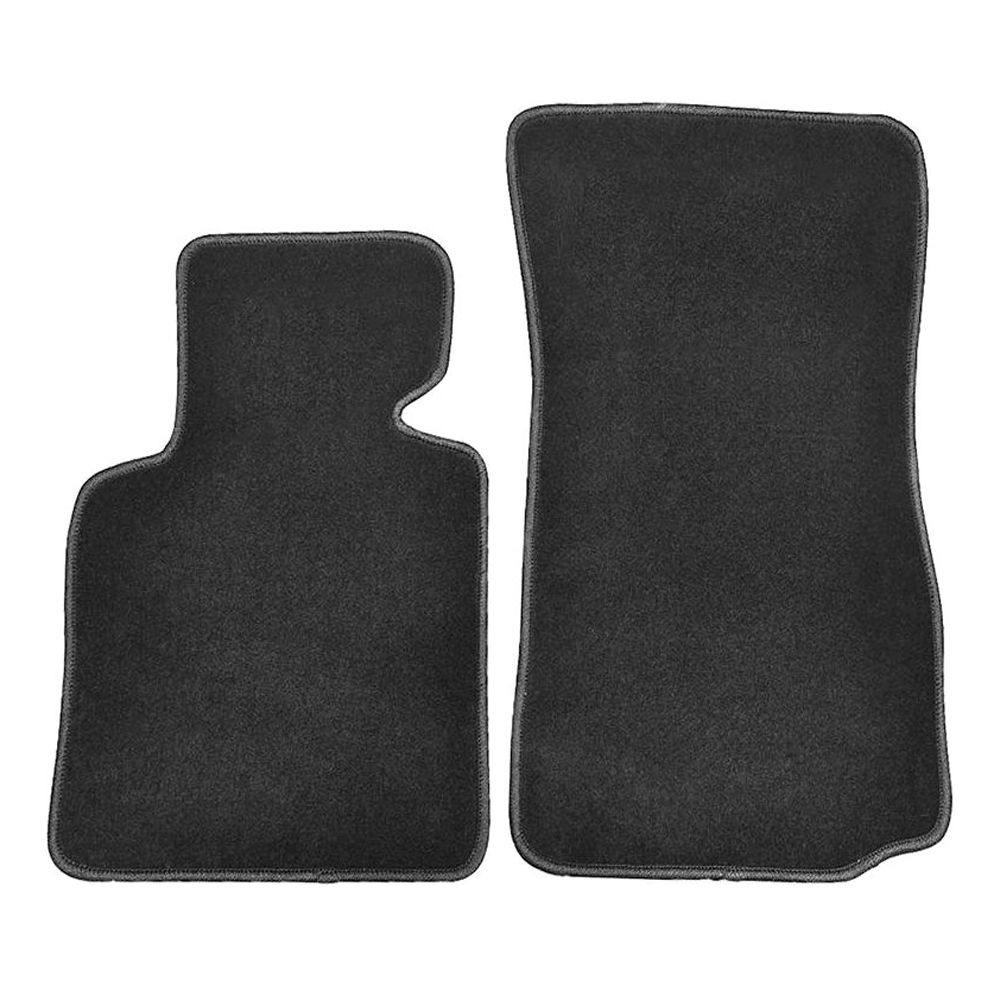 For 06-08 Z4 Roadster 3.0i Convertible 2DR Car Front Floor Mats Nylon Carpets