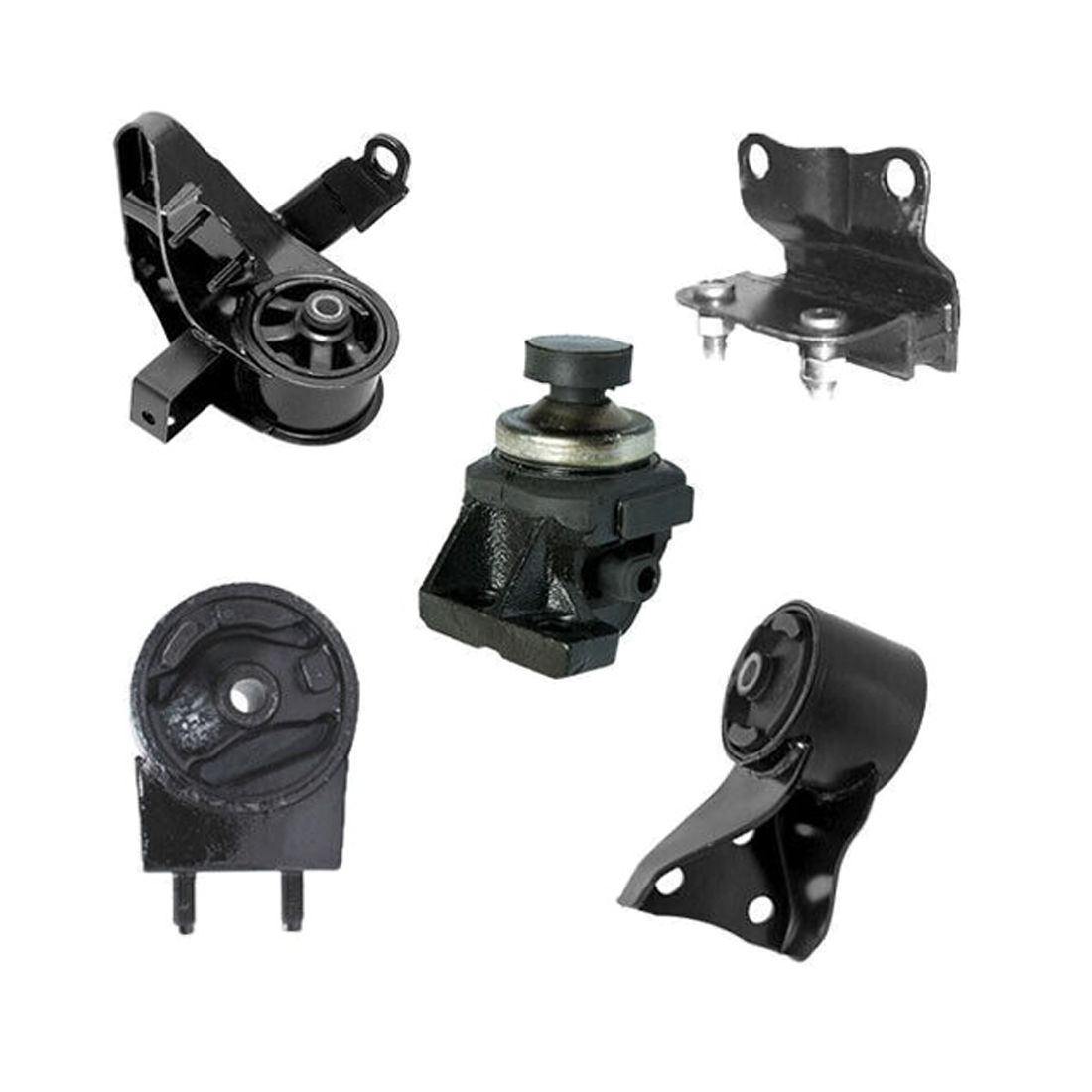 Motor & Trans Mount 5PCS Set Fit 93-97 Ford Probe 2.0/2.5L For Manual Trans