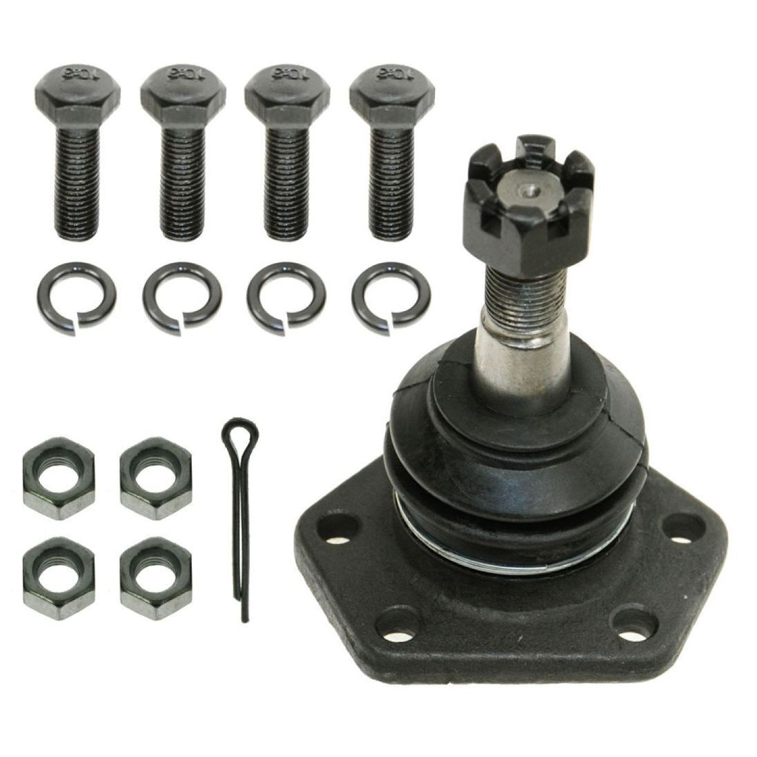 8pc Steering Suspension Kit Front Ball Joints W/ Inner Outer Tie Rod Ends