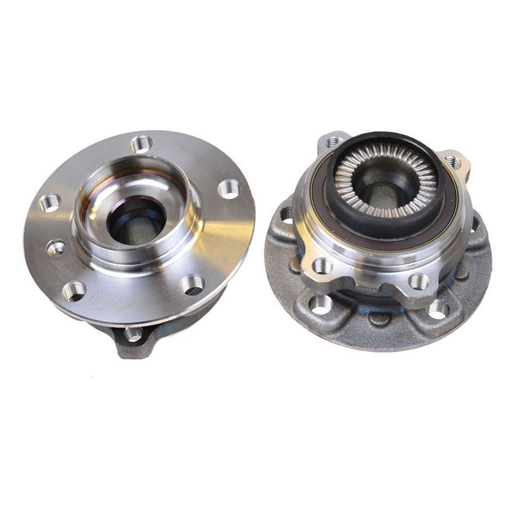 Front Wheel Hub Bearings 2pc Kit Fits Bmw 528i XDrive 2012-2016