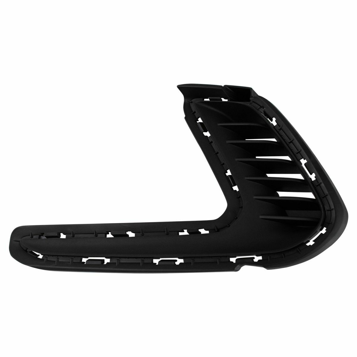 Front Bumper Fog Light Hole Cover Insert Set Left/Right Sides For 17-18 Elantra