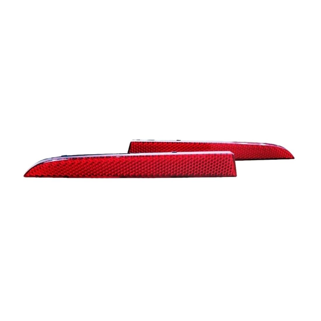 Fits 16-23 Chevy Camaro Red Rear Bumper LED Reflector Brake Lights Replacement