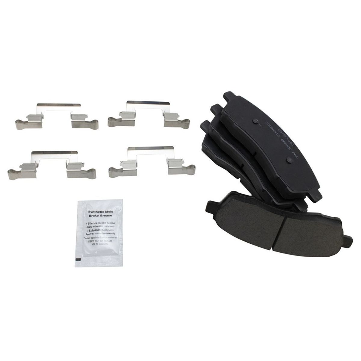 For 03-05 Excursion Eddie Bauer Rear Ceramic Brake Pad & Rotor Kit W/Chemicals