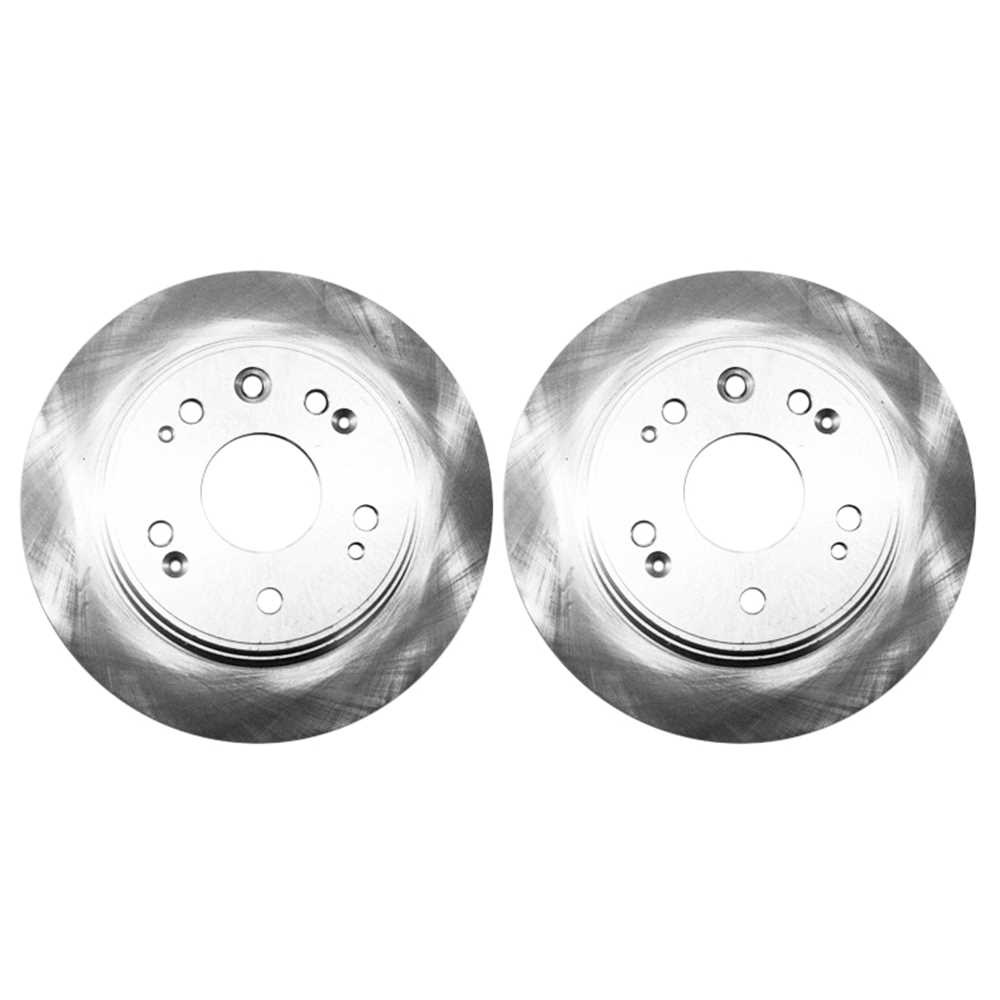 For 2002 2003 2004 Honda CR-V Rear Brake Rotor Pair
