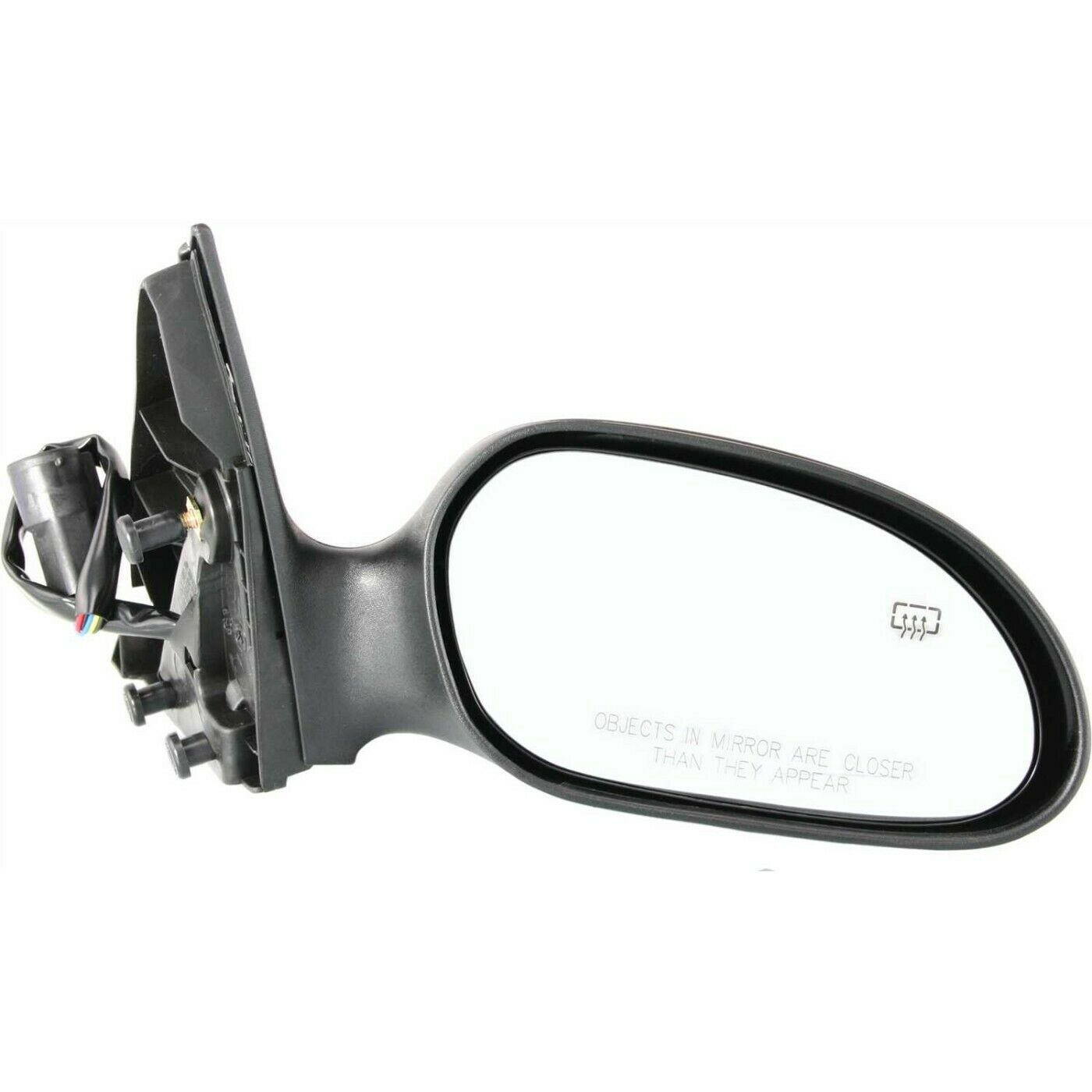 Power Mirror Set Of 2 For 00-07 Taurus 00-05 Sable Left And Right Heated Black