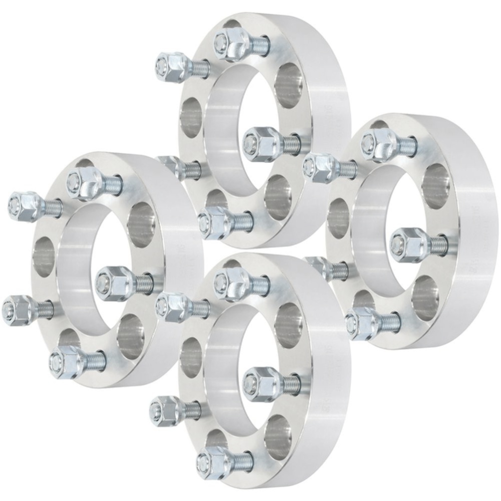 4-pcs 1.25" 5x4.75 12x1.5 Studs Wheel Spacers For Cadillac Chevy GMC Pontiac