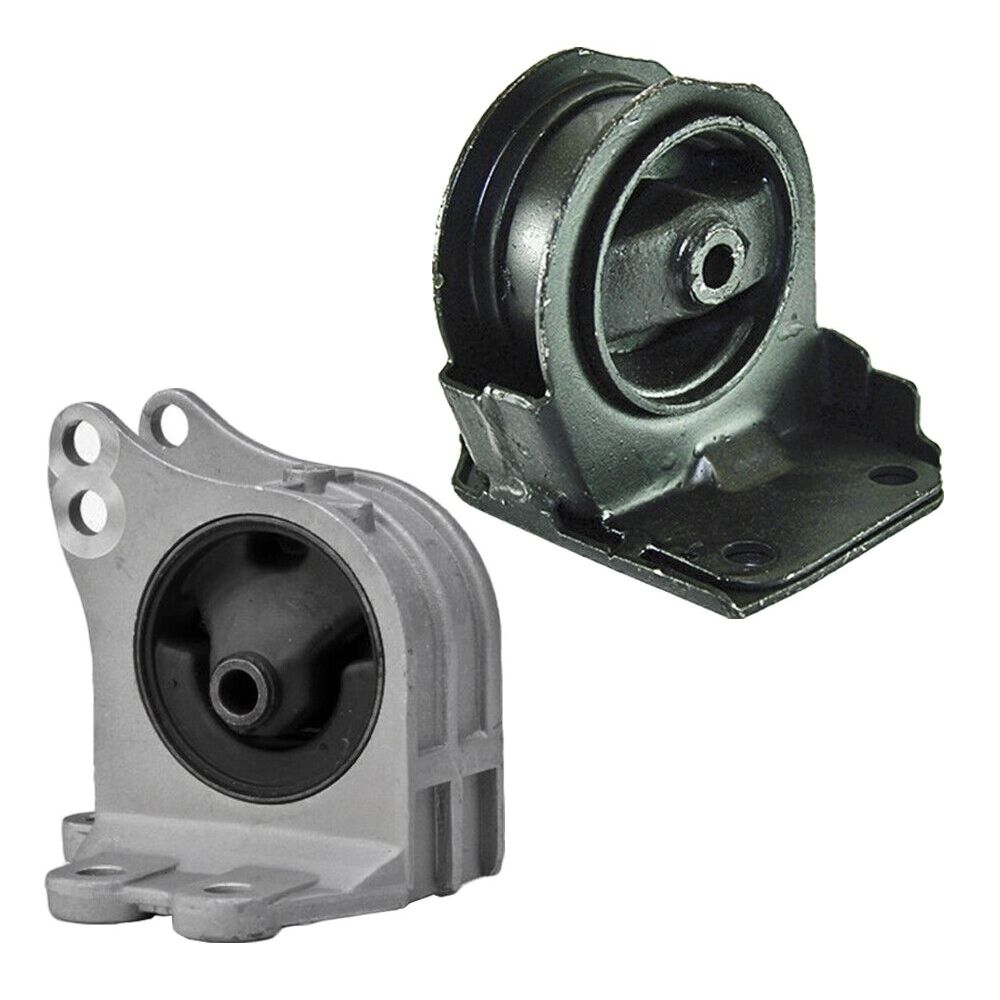 Rear Engine Mount & Left Transmission Mount 2pcs Set Fits
